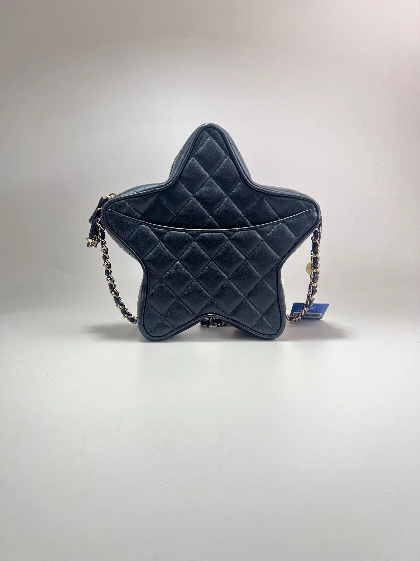 Chanel CHANEL Black Lambskin Star Bag Size ONE SIZE - 3 Thumbnail