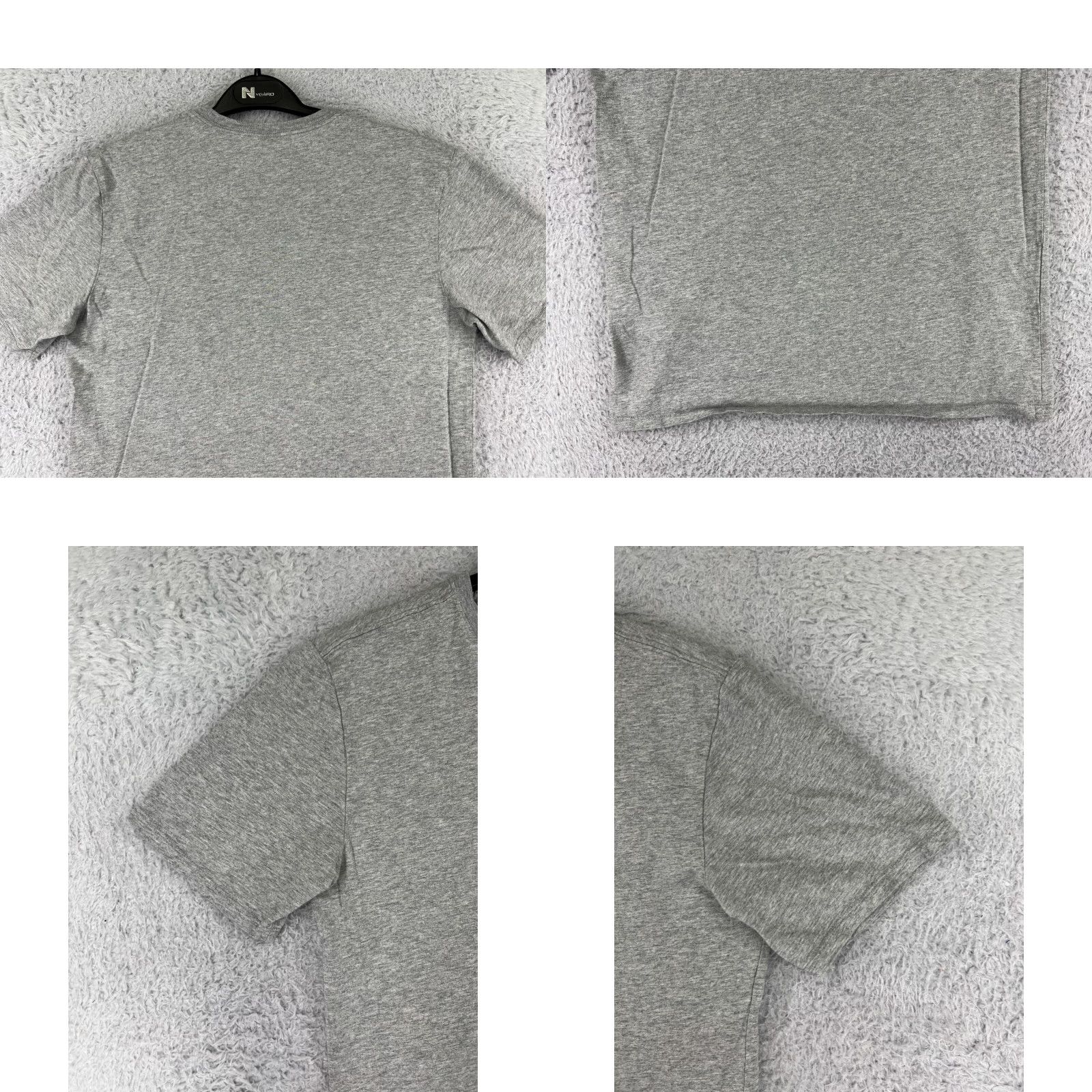 Nike Nike Shirt Mens Medium Gray Air Swoosh Logo Short Sleeve Crew Neck 100% Cotton Size US M / EU 48-50 / 2 - 8 Thumbnail