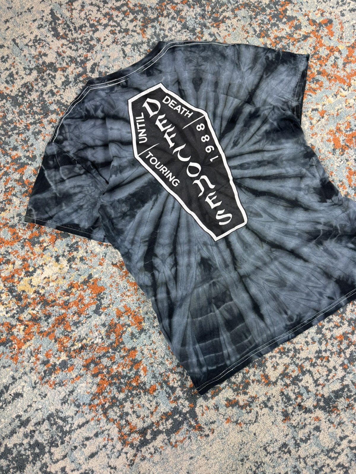 Band Tees × Vintage Vintage 00s Deftones until death tour tie dye graphic tee Size US S / EU 44-46 / 1 - 3 Thumbnail