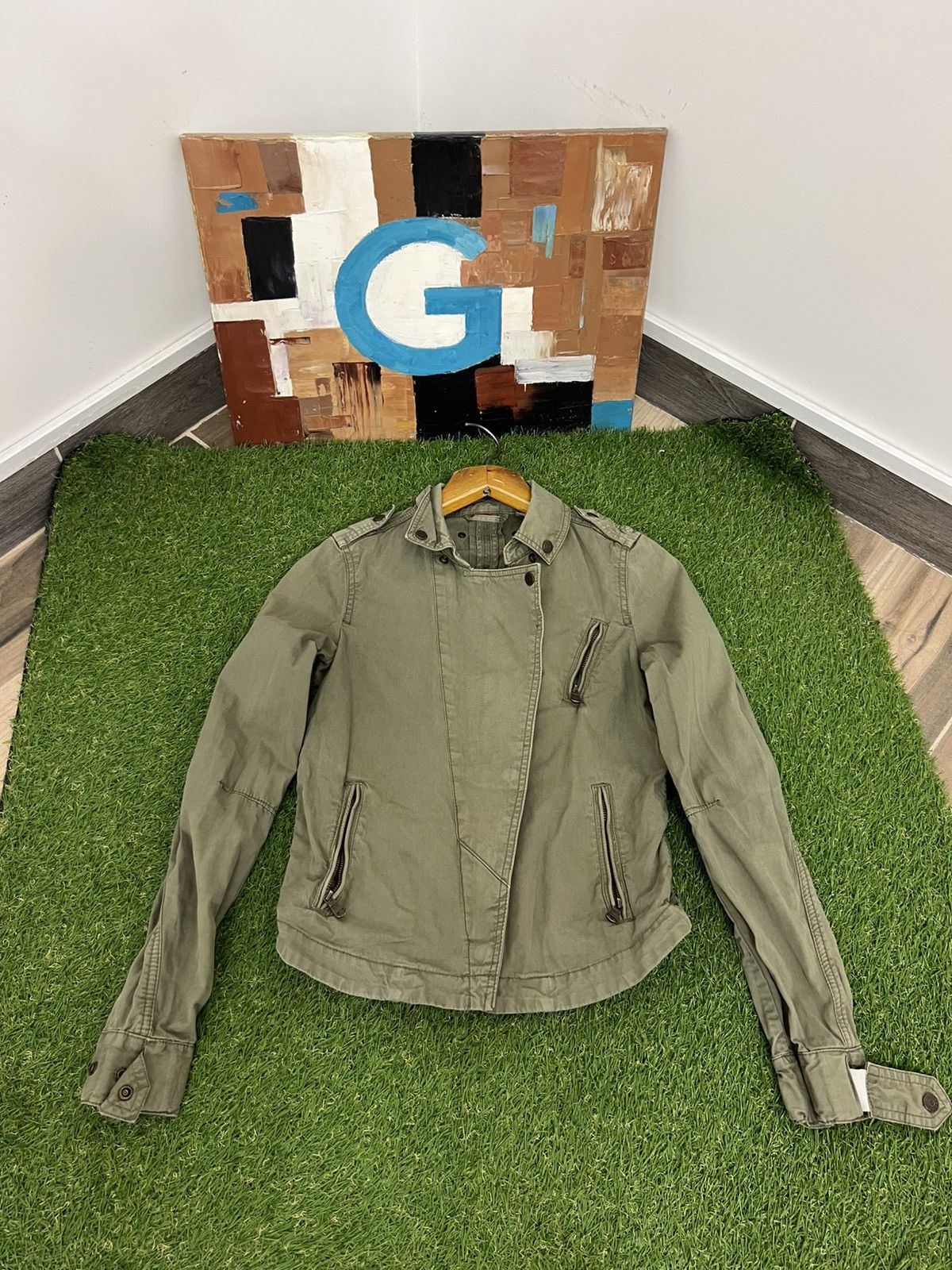 Vintage Vintage Avant Garde Opium y2k Bomber Jacket Size M / US 6-8 / IT 42-44 - 1 Thumbnail