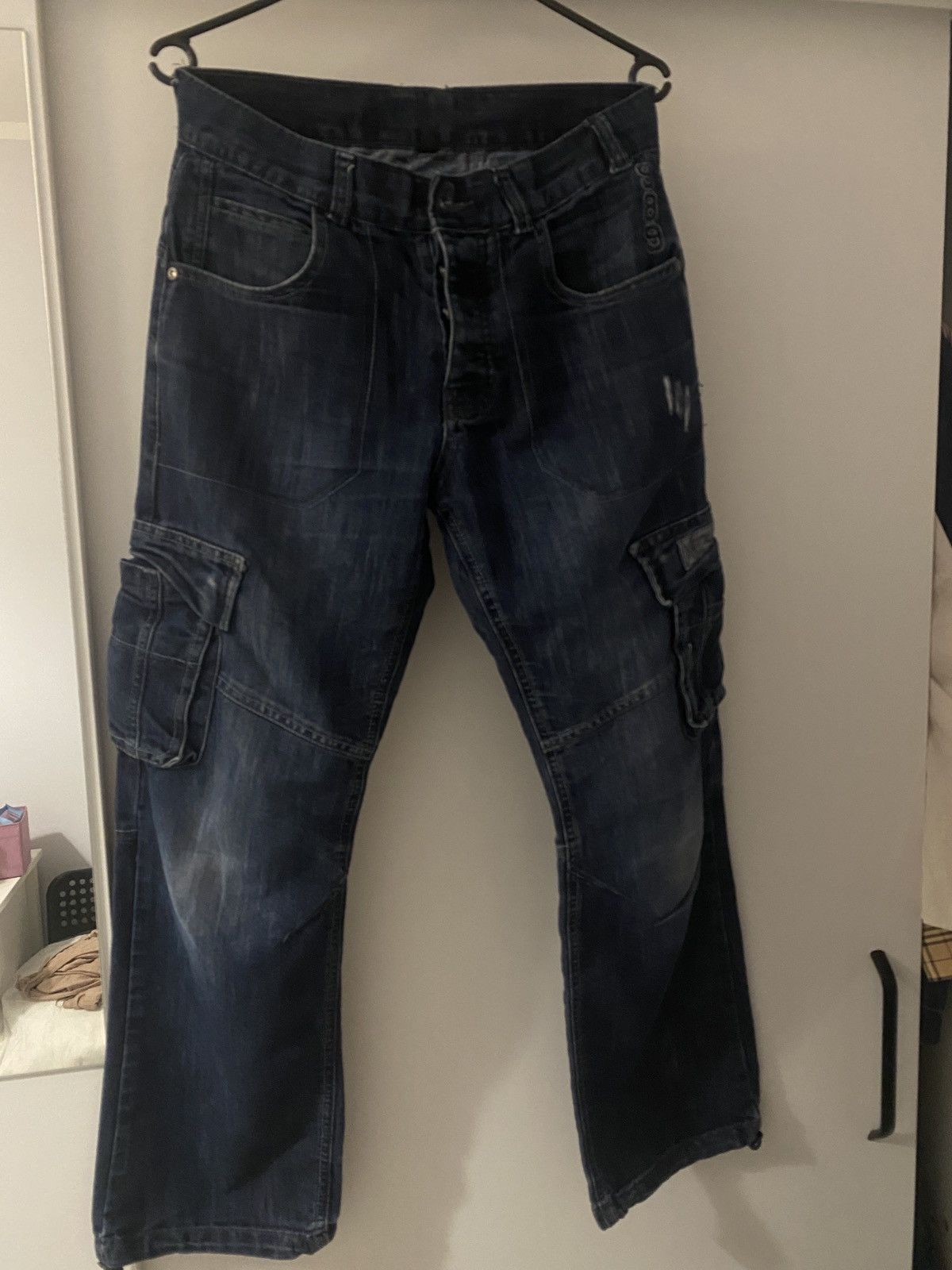 Vintage Ze enzo vintage drill y 2k big logo on ass trousers Size US 30 / EU 46 - 5 Thumbnail