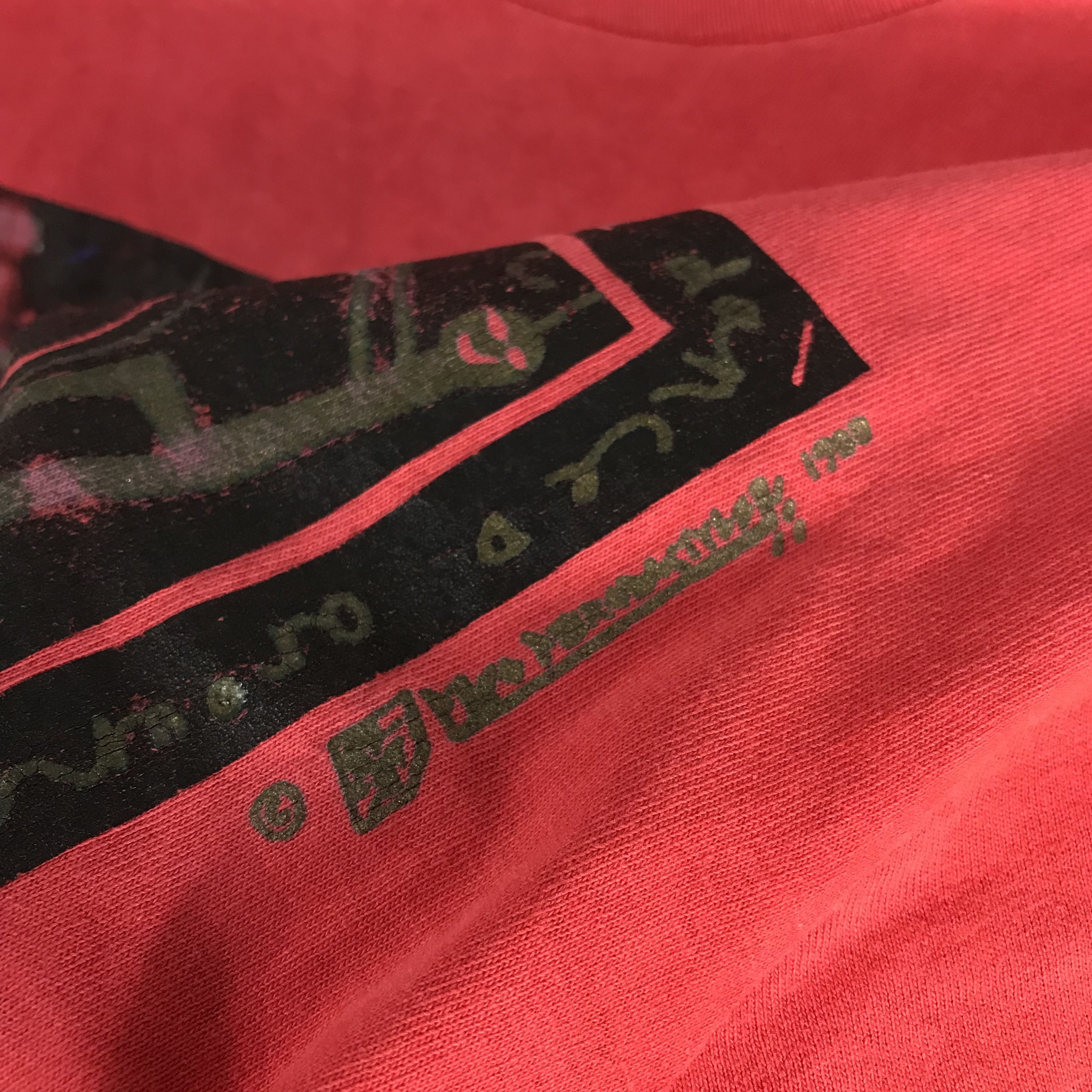 Vintage 90s the night after we dance haitian Voodoo Demon satan Tee Size US M / EU 48-50 / 2 - 6 Thumbnail