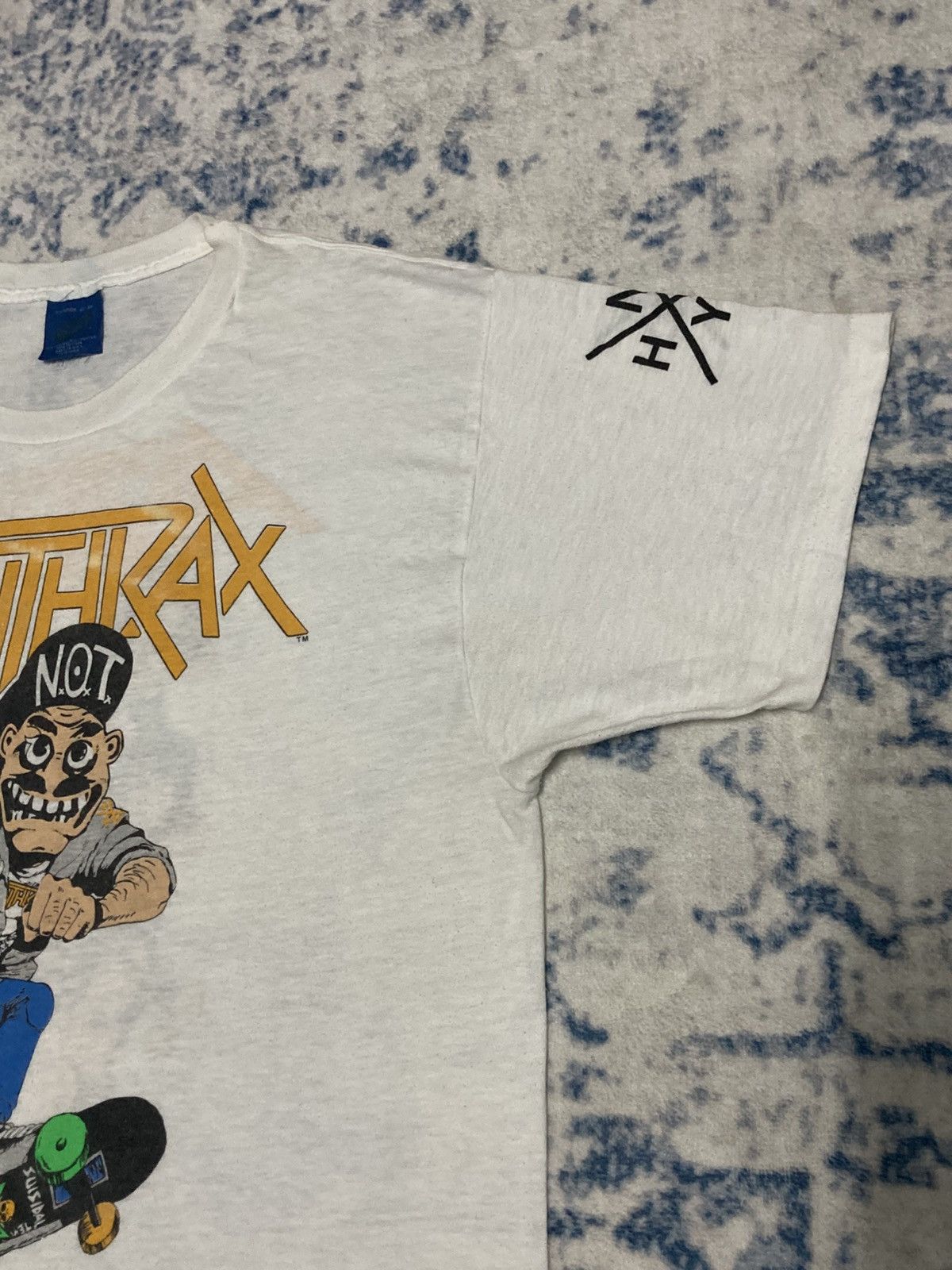 Band Tees Vintage 80’s Anthrax Size US L / EU 52-54 / 3 - 4 Thumbnail