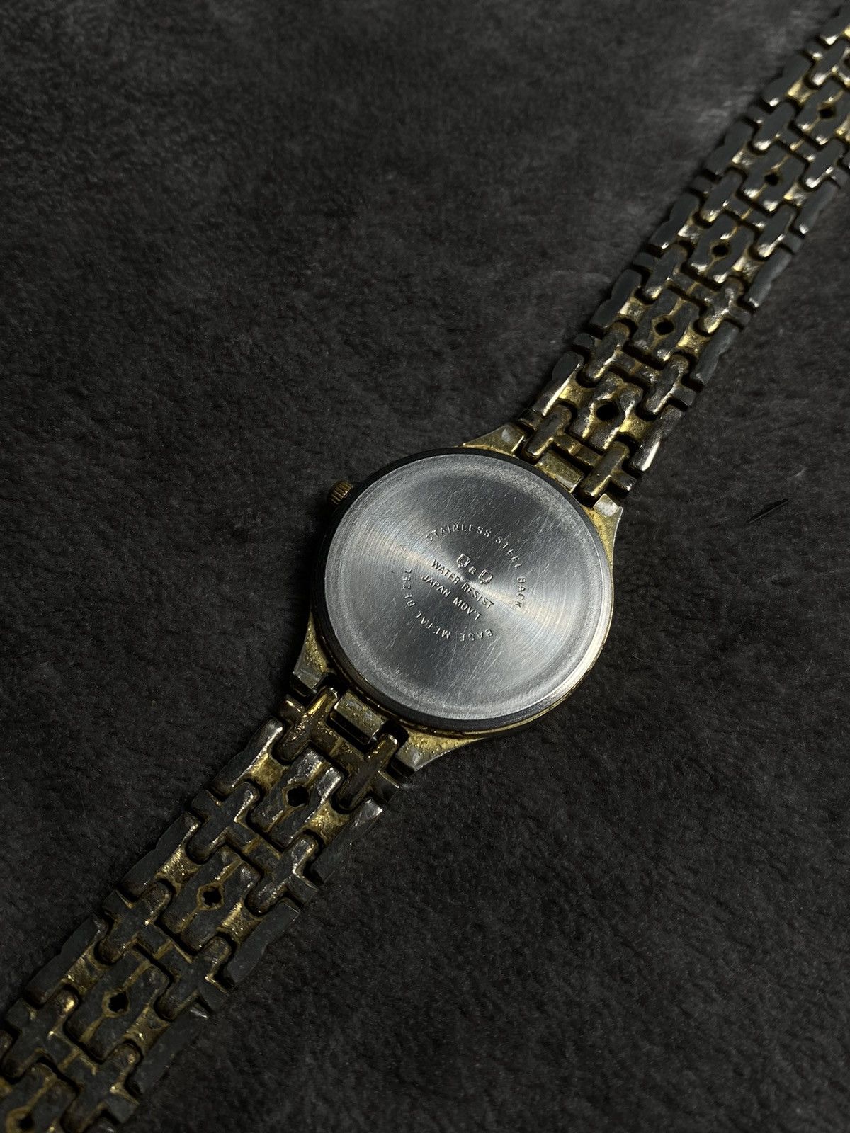 Japanese Brand × Jewelry × Vintage Futuristic Japanese Style Vintage Q&Q Quartz Watch Work 100% Size ONE SIZE - 8 Thumbnail