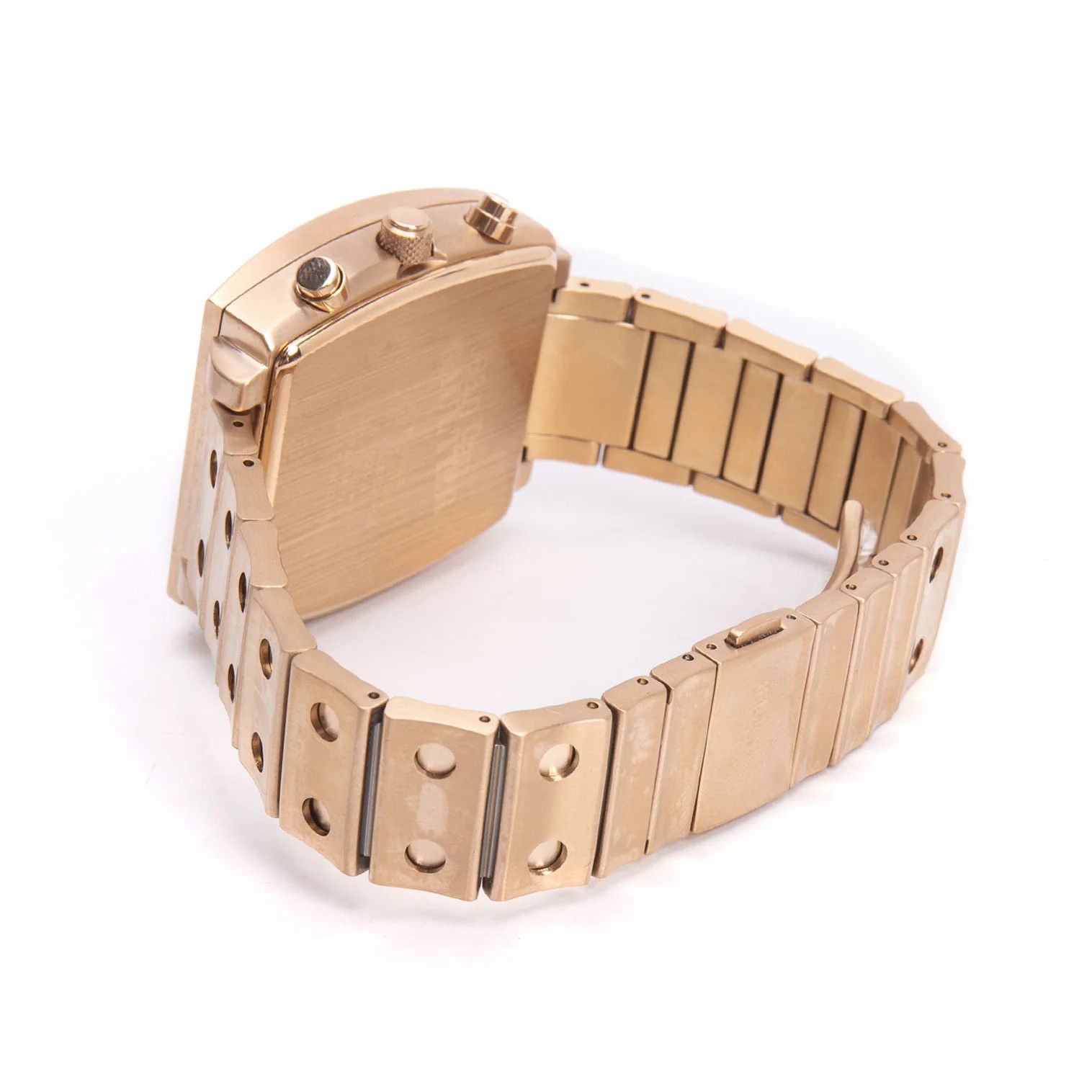 Jean Paul Gaultier Scope Design Face Watch in Gold Size ONE SIZE - 4 Thumbnail