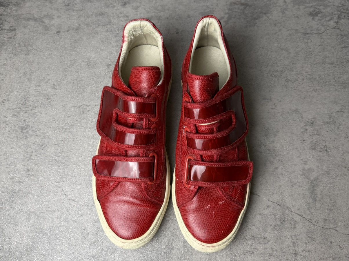 Raf Simons RAF SIMONS - S/S’11 VELCRO LOW TOP SNEAKERS Size US 7.5 / EU 40-41 - 6 Thumbnail