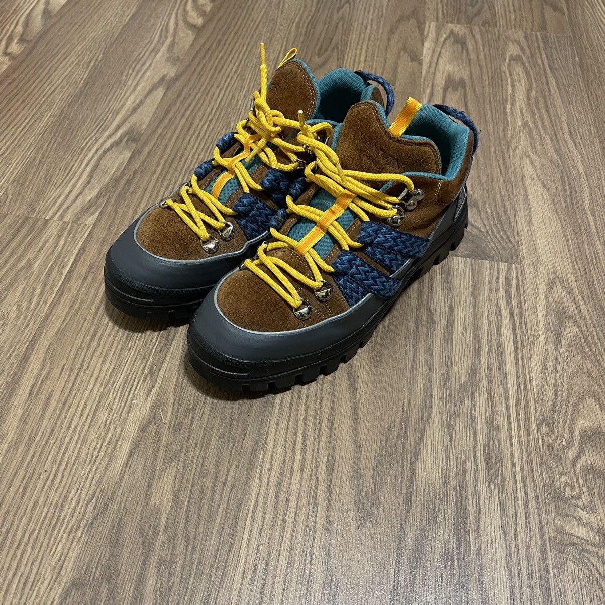 Lanvin Rare Lanvin Lanvin Hiking Boots in Brown italy 44 US 11 Size US 11 / EU 44 - 3 Thumbnail