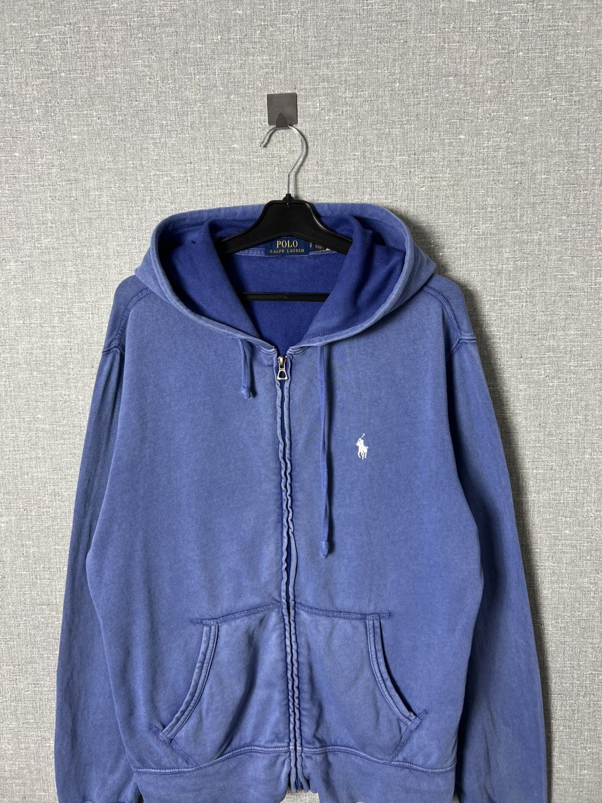Polo Ralph Lauren Polo Ralph Lauren Washed Spa Terry Zip Up Hoodie Pony Logo Size US S / EU 44-46 / 1 - 2 Thumbnail