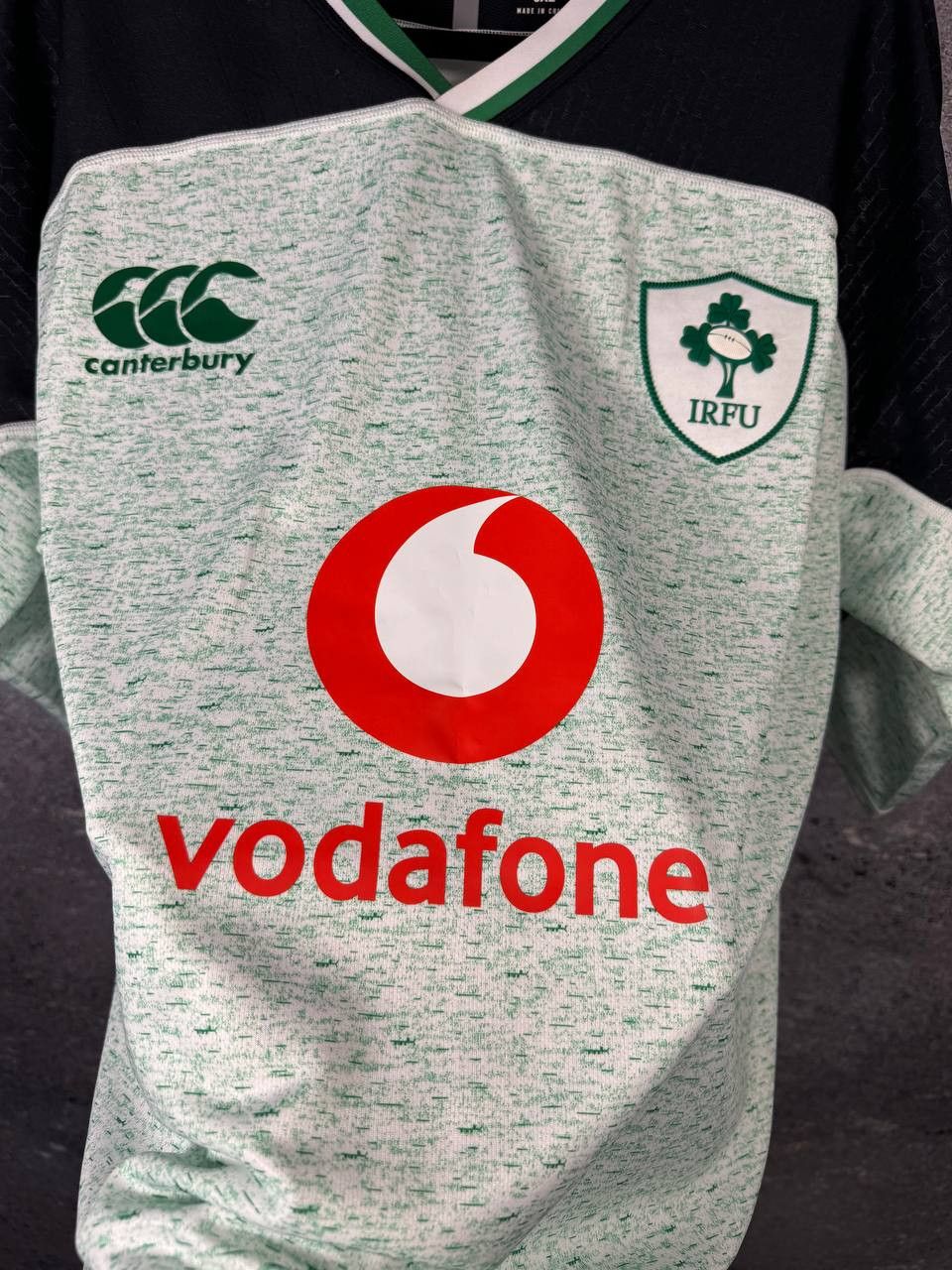 Canterbury of New Zealand × Vintage Ireland IRFU Irish Rugby Union 2019 Canterbury Jersey Size US XXL / EU 58 / 5 - 7 Thumbnail