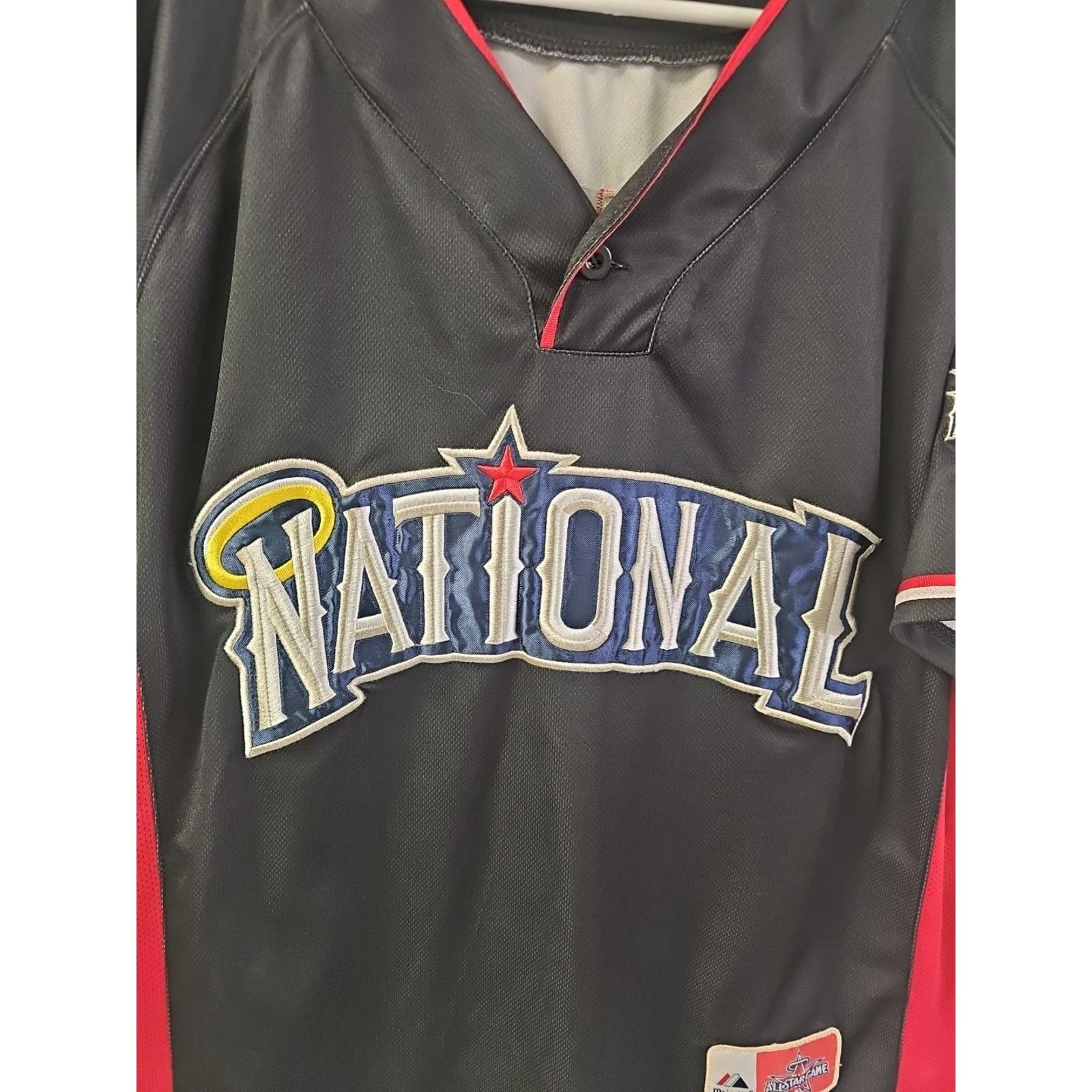 Majestic Ubaldo Jimenez #38 Rockies 2010 MLB All Star Game Jersey Size US XL / EU 56 / 4 - 4 Thumbnail