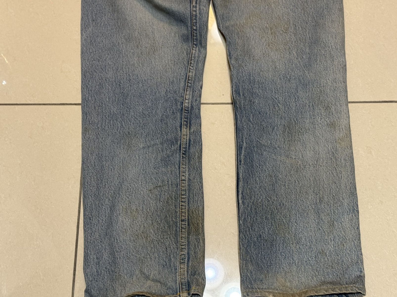 Levi's Distressed Vintage 90s Levi’s 501 Denim Jeans Size US 31 - 6 Thumbnail