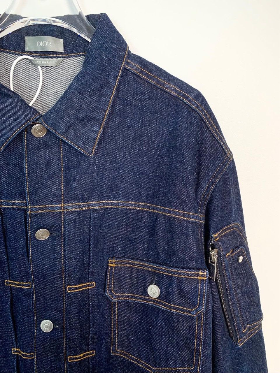 Dior Dior Washed Denim Jacket Size US XXS / EU 40 - 3 Thumbnail