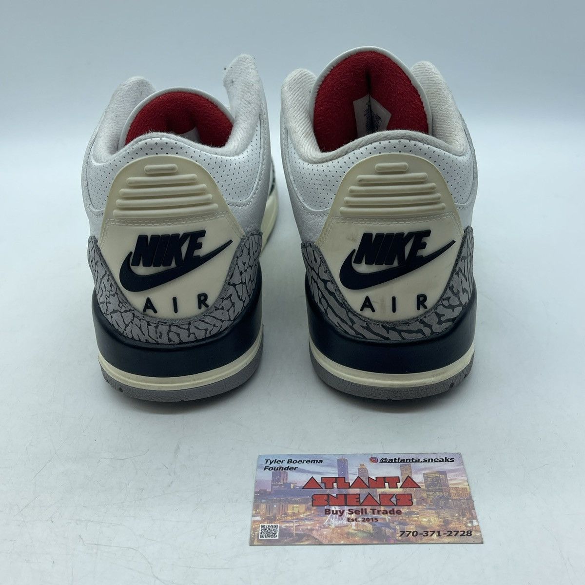 Jordan Brand Air Jordan 3 white cement reimagined Size US 8 / EU 41 - 3 Thumbnail
