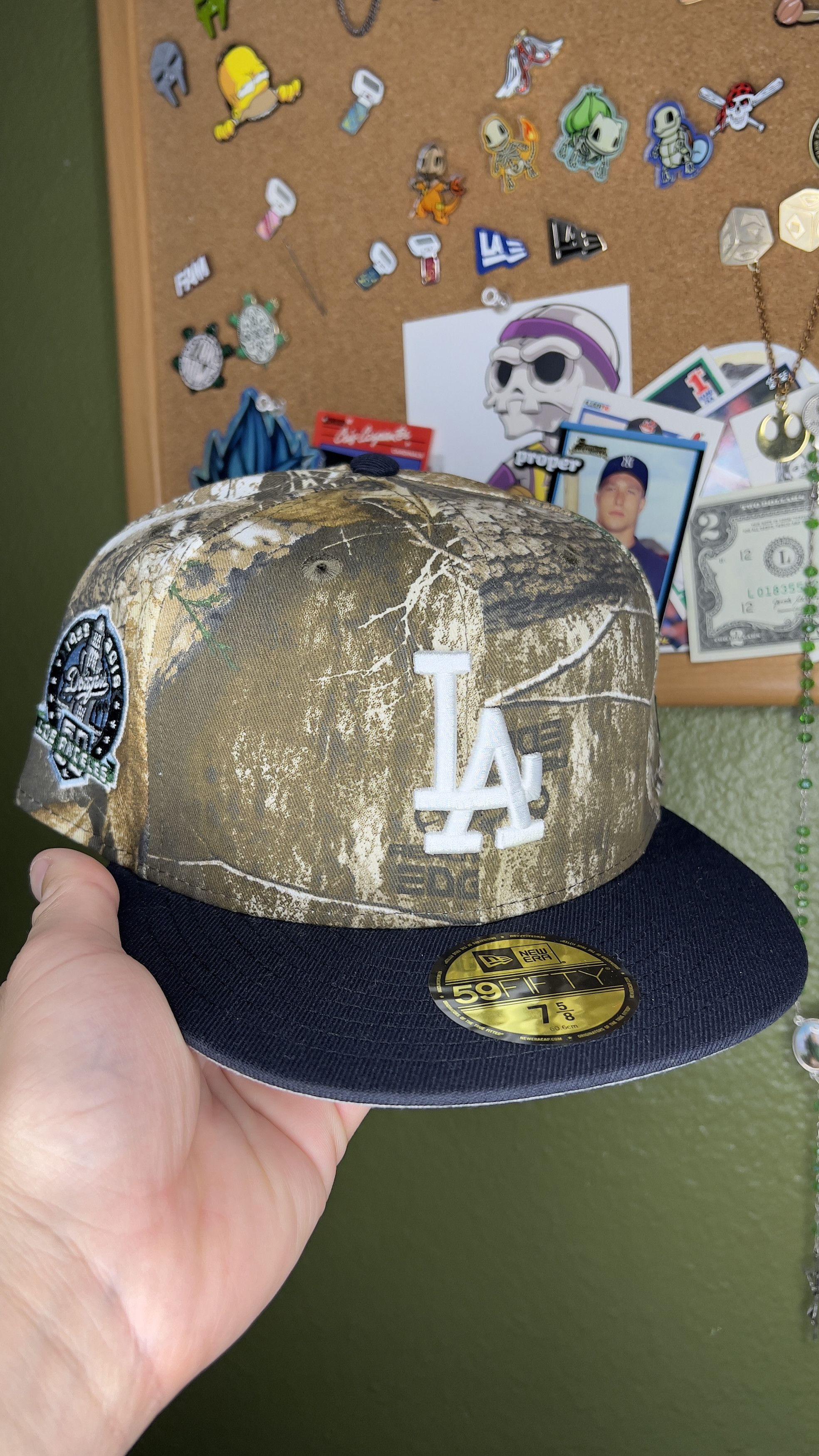 LA Dodgers New Era Hat hotsell size 7 5/8