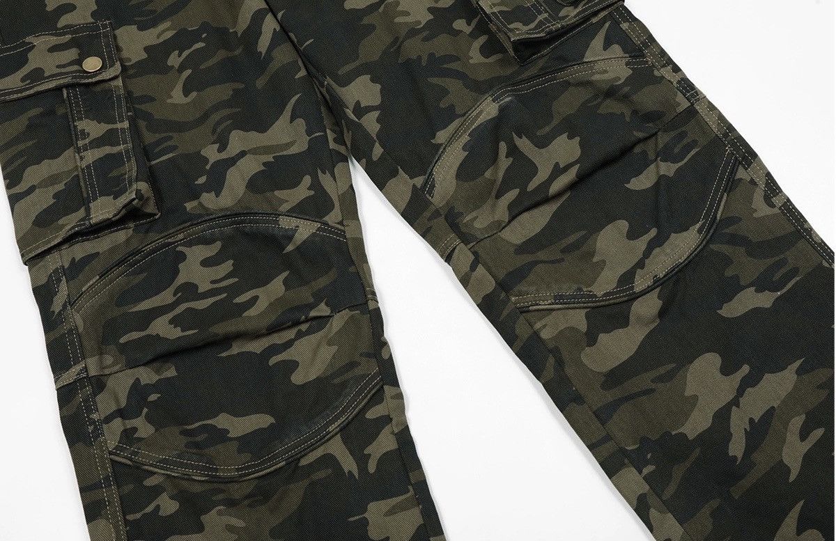 Japanese Brand × Vintage Outdoor retro camouflage baggy cargo pants Size US 33 - 5 Thumbnail