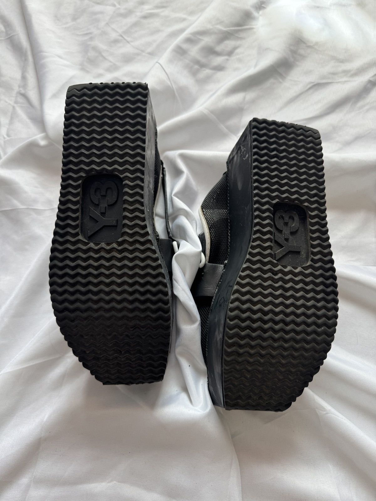 Yohji Yamamoto Y-3 Yohji Yamamoto x Adidas S/S14 Mesh Platform Shoes Size US 8 / IT 38 - 10 Thumbnail
