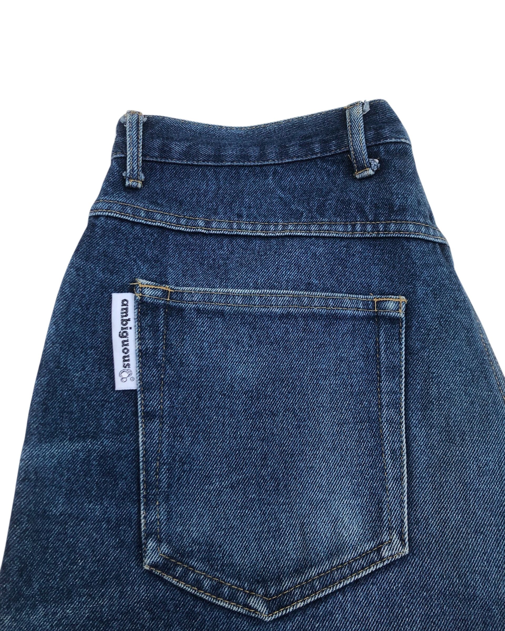 Other 90s Ambiguous Skateboarding Tapered Blue Jeans Size US 30 / EU 46 - 4 Thumbnail