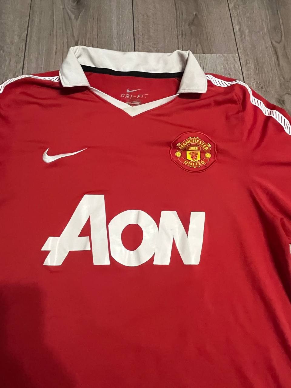 Nike Nike Manchester United Football Jersey 2010 -11 Paul Scholes Size US M / EU 48-50 / 2 - 2 Thumbnail