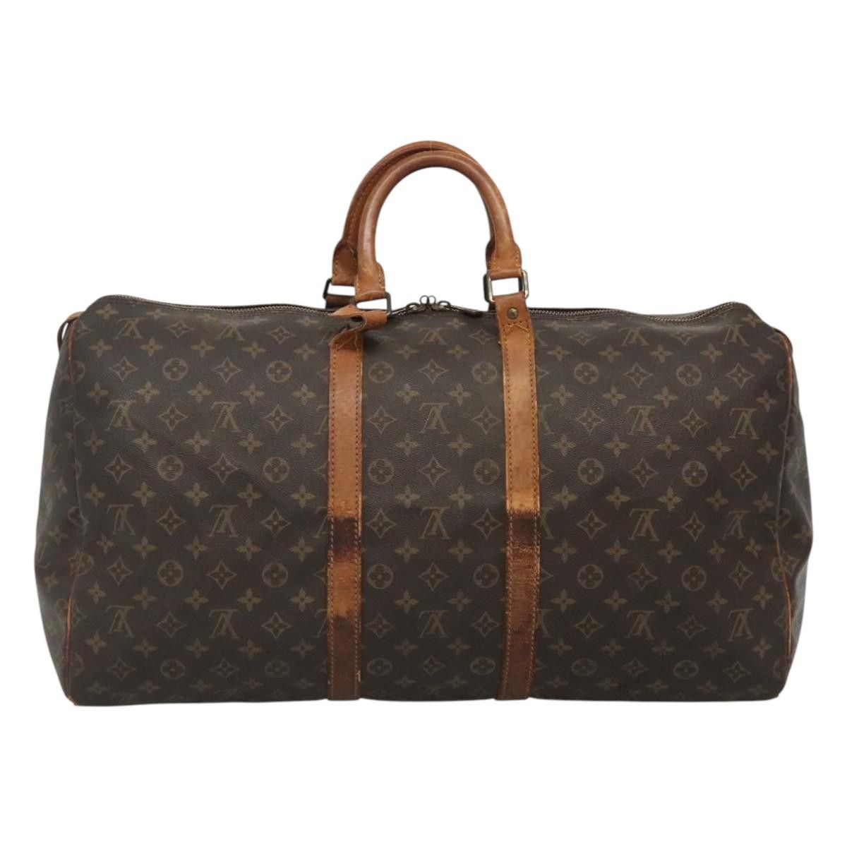 Louis Vuitton LOUIS VUITTON Monogram Keepall 55 Boston Bag M41424 Size ONE SIZE - 2 Thumbnail