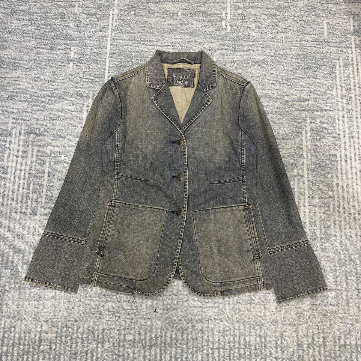 Marithe + Francois Girbaud × Vintage 💥FINAL DROP💥 MFG Mud Wash Vintage Punk Designer Hysteric Size S / US 4 / IT 40 - 1 Thumbnail