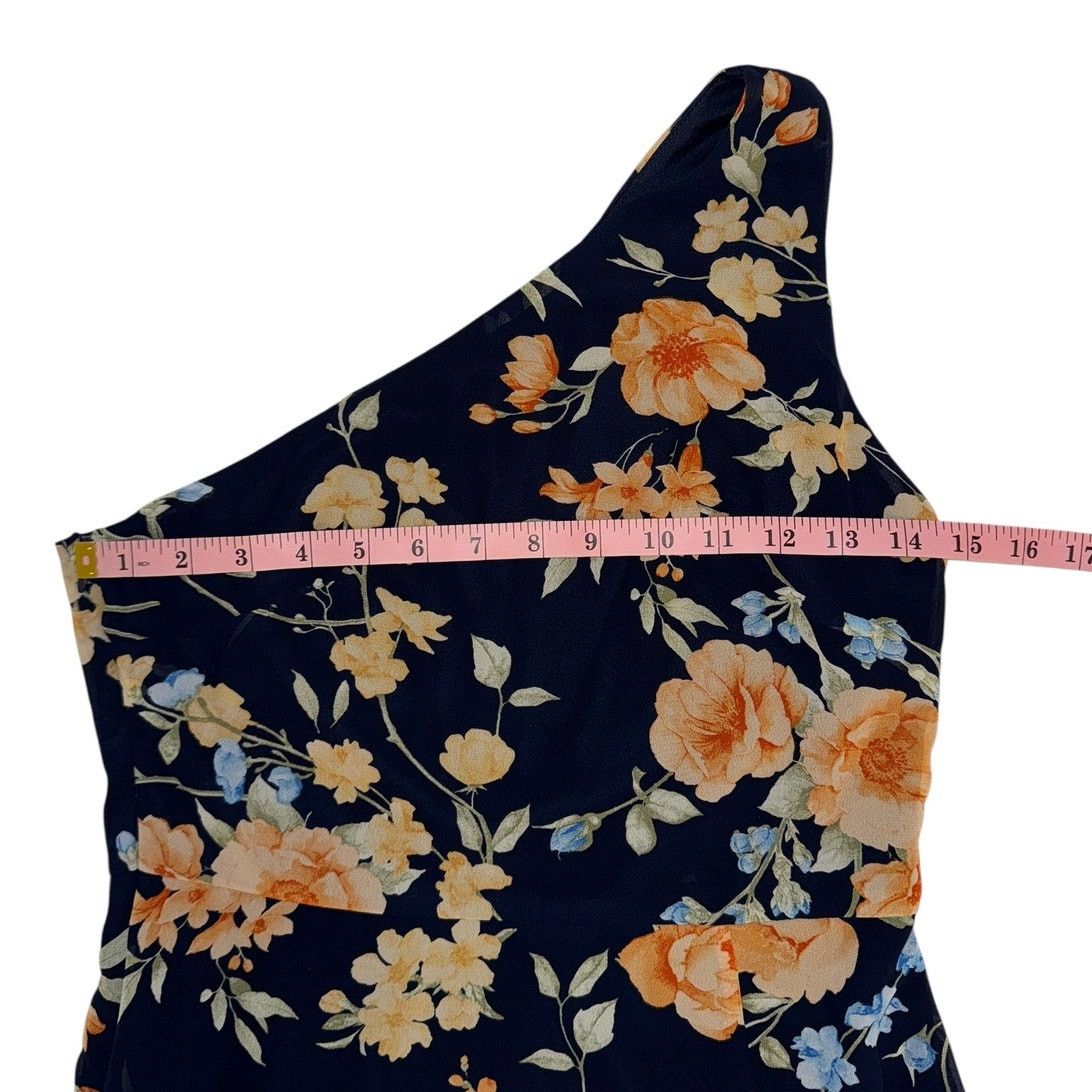 Lulus NEW BNWT Lulus Admiration Navy Floral Maxi Dress Small Size S / US 4 / IT 40 - 8 Thumbnail