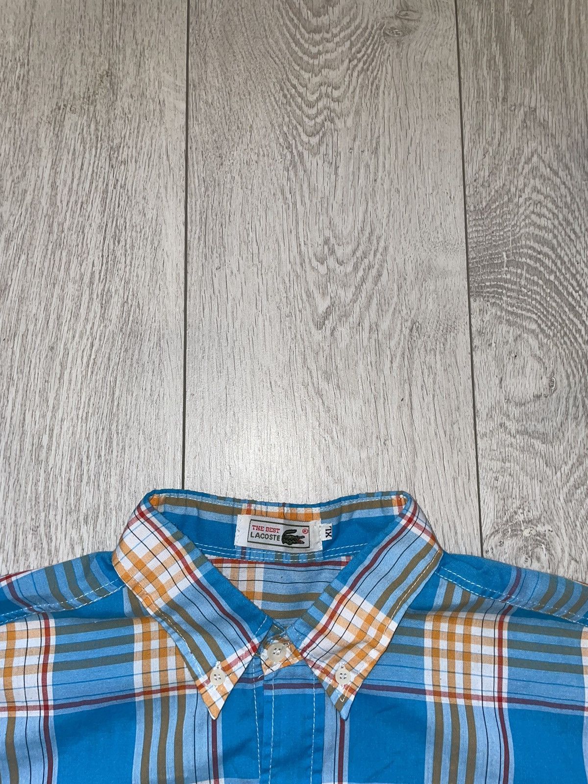 Lacoste × Vintage Shirt Lacoste Vintage Hawaiian Style Size US XL / EU 56 / 4 - 5 Thumbnail