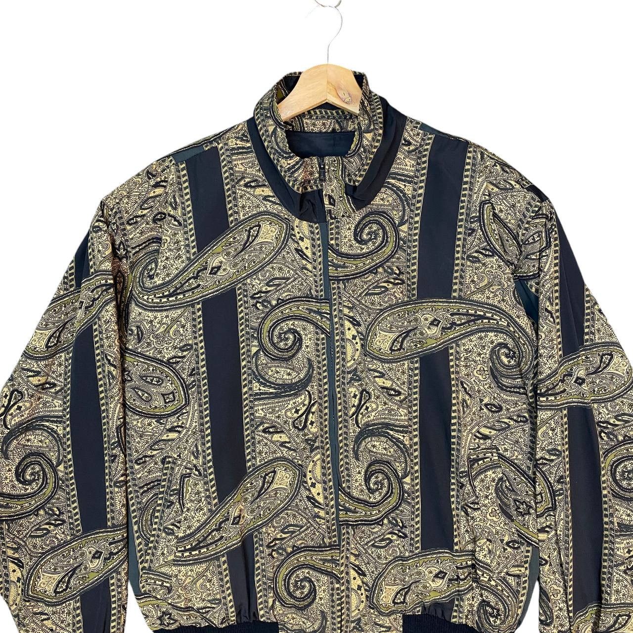 Japanese Brand × Vintage VINTAGE JAPAN PAISLEY JACKET like HERMES Size US L / EU 52-54 / 3 - 8 Thumbnail