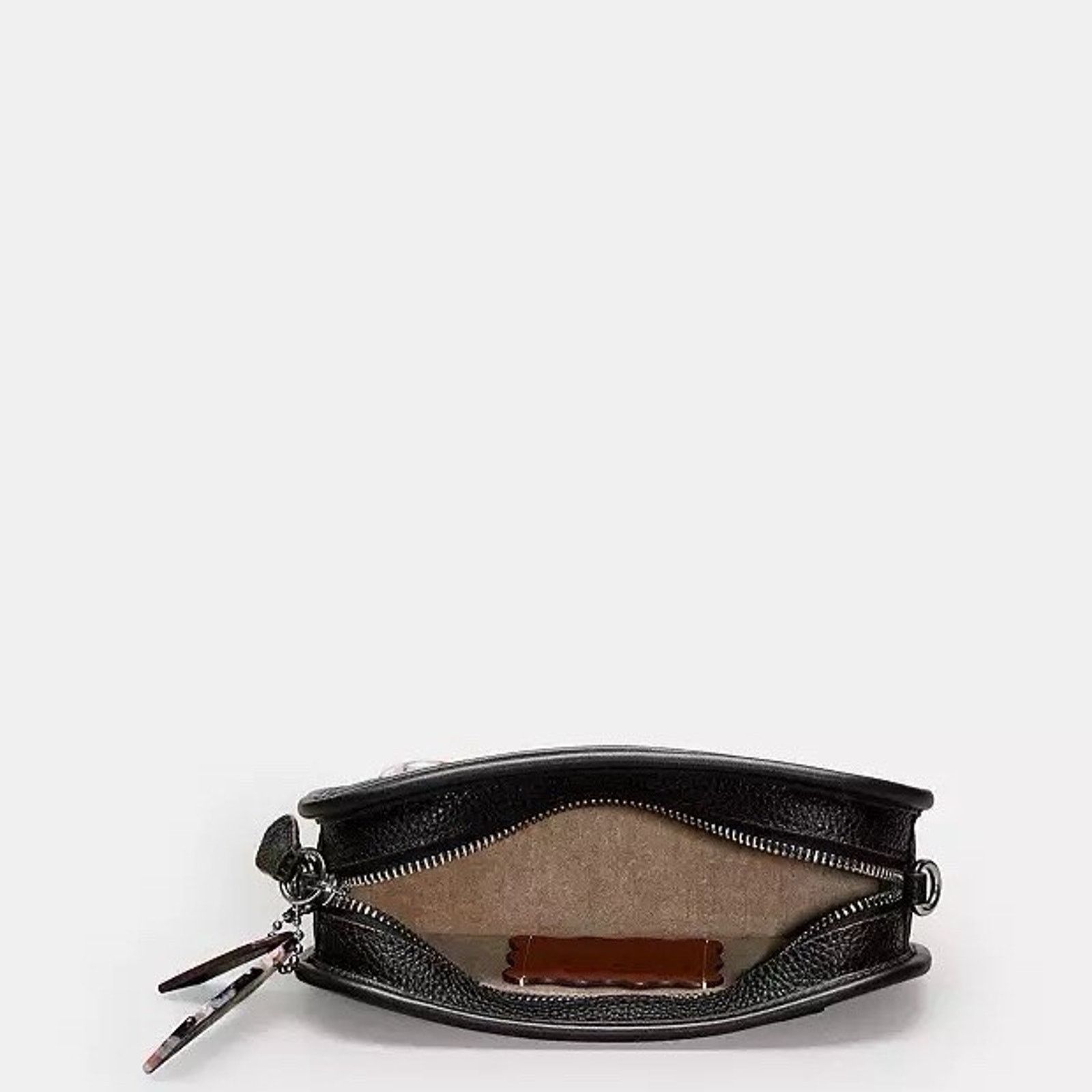 Coach NWT Coach Crossbody Belt Bag Coachtopia Leather Black CK114 Size ONE SIZE - 13 Thumbnail
