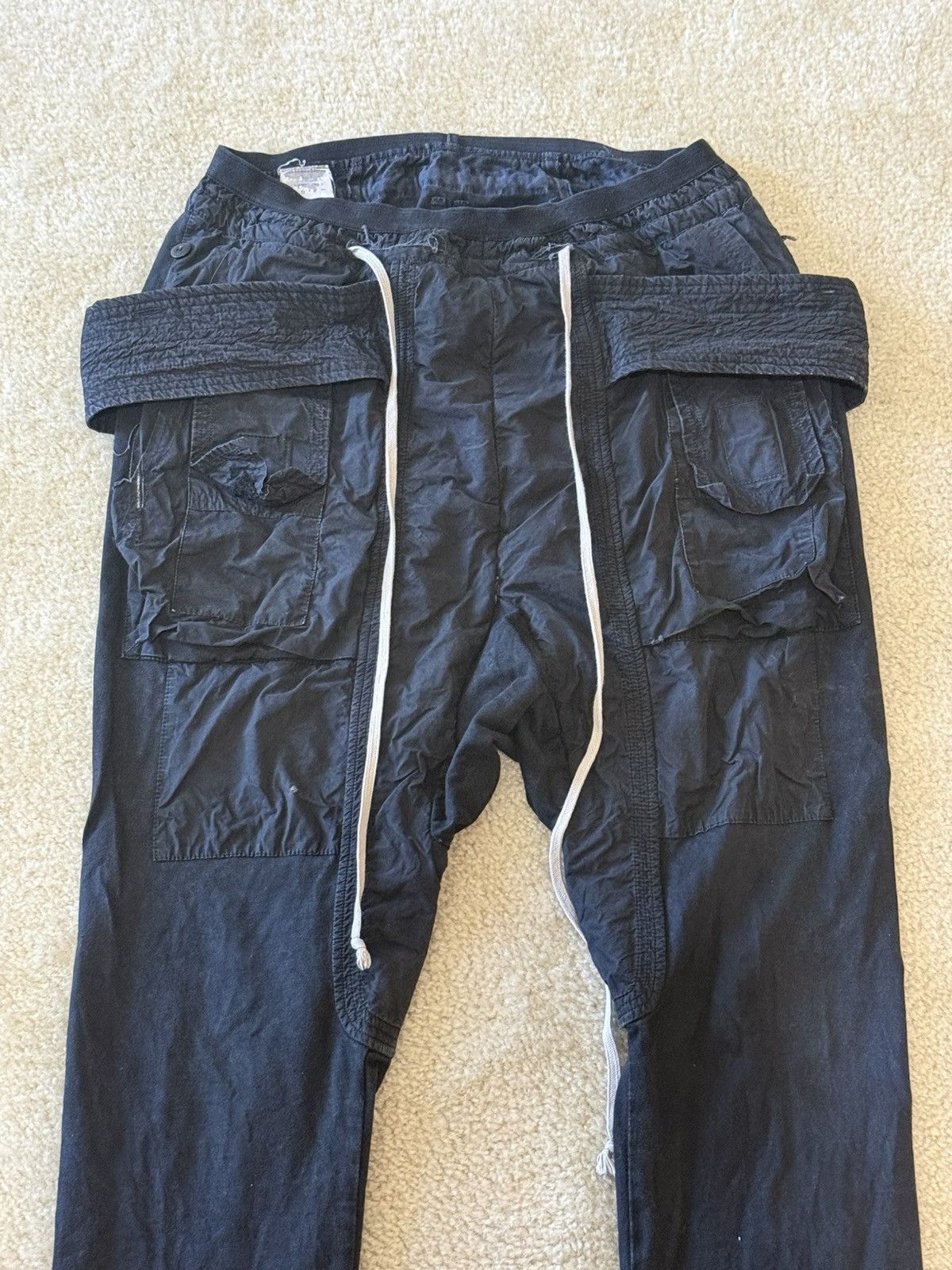 Rick Owens Drkshdw Rick Owens FW12 Olmar & Mirta Creatch Cargo Size US 32 / EU 48 - 3 Thumbnail