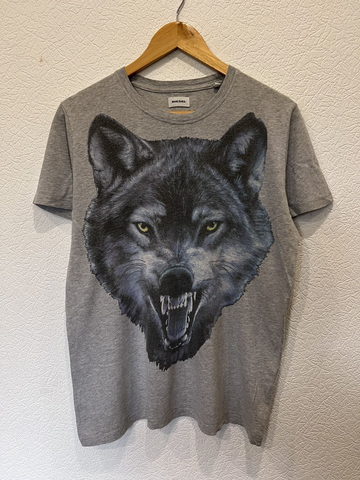 Diesel Diesel Wolf T Shirt Tee Mens Basic Size US S / EU 44-46 / 1 - 1 Thumbnail