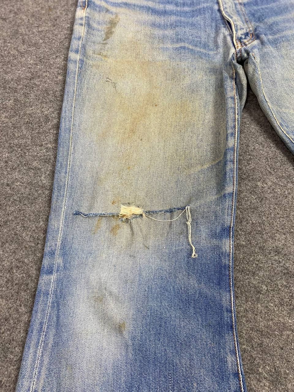 Japanese Brand vintage modoc japan bootcut flare distressed denim Size US 34 / EU 50 - 9 Thumbnail