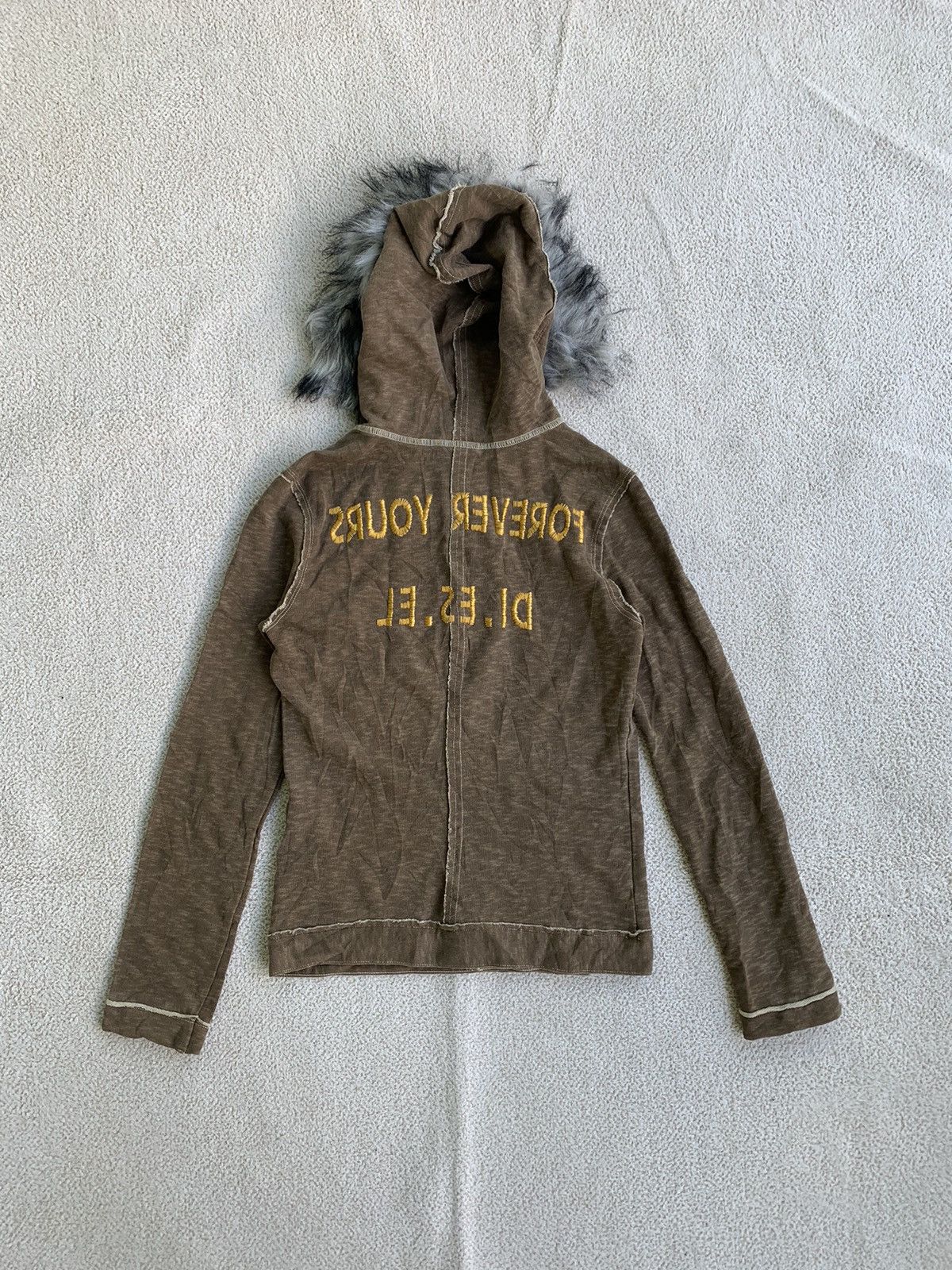 Beauty Beast × If Six Was Nine × Japanese Brand Diesel faux fur hoodie ifsix lgb style Size US S / EU 44-46 / 1 - 2 Thumbnail