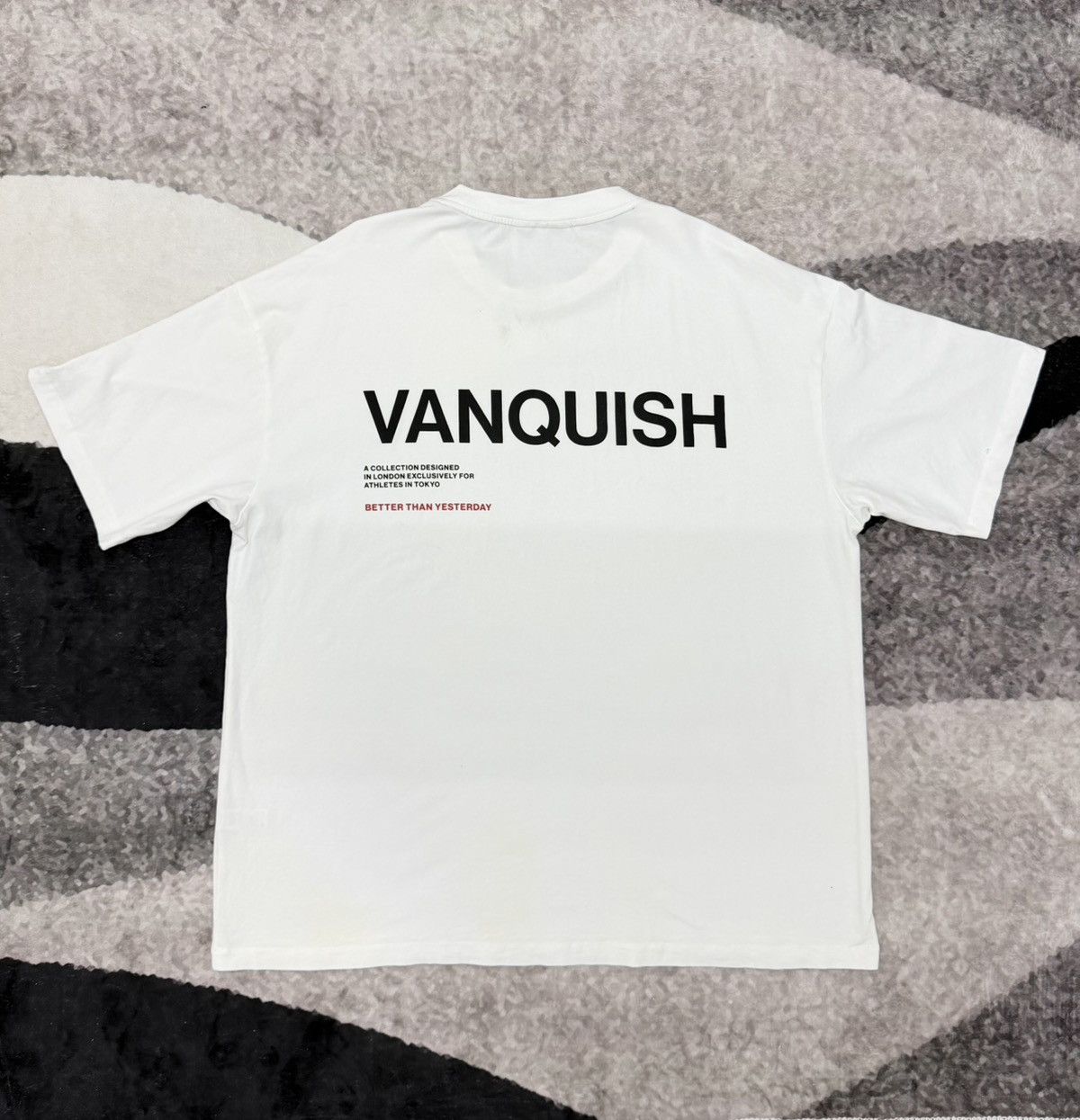 Vanquish Vanquish Better Than Yesterday Big Logo T Shirt Size US XL / EU 56 / 4 - 1 Thumbnail