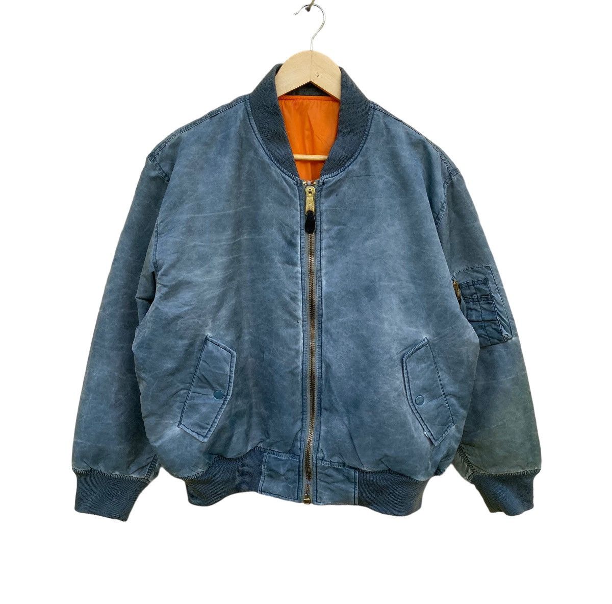 Vintage Vintage MA-1 flight US Airborne bomber jacket Size US L / EU 52-54 / 3 - 1 Thumbnail