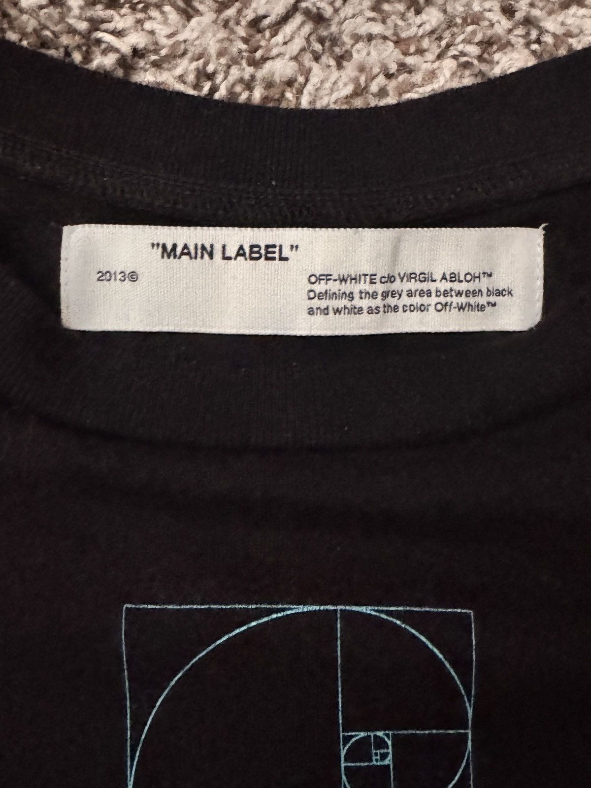 Off-White Off-White Golden Ratio Tee Size US L / EU 52-54 / 3 - 3 Thumbnail
