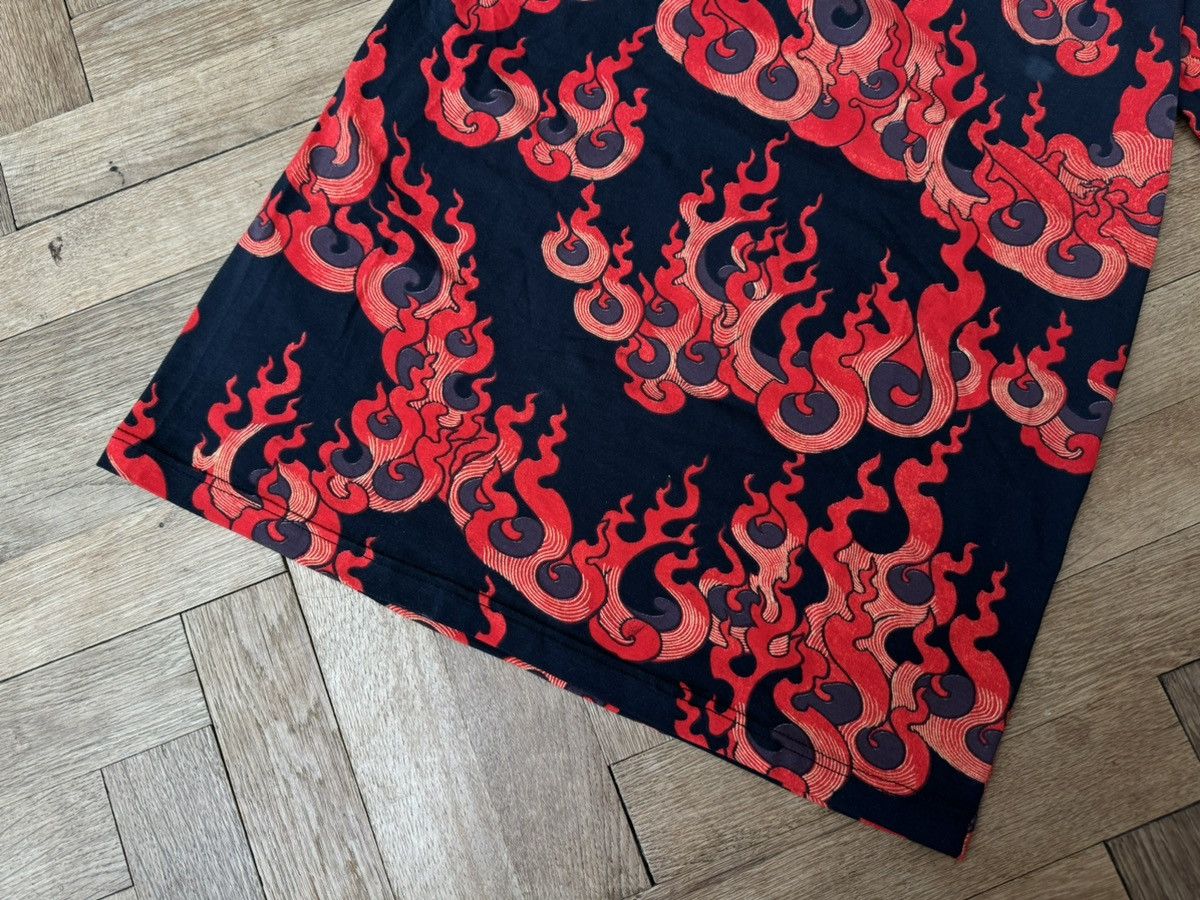 John Galliano Galliano Fire Flame T-Shirt S Size US S / EU 44-46 / 1 - 2 Thumbnail