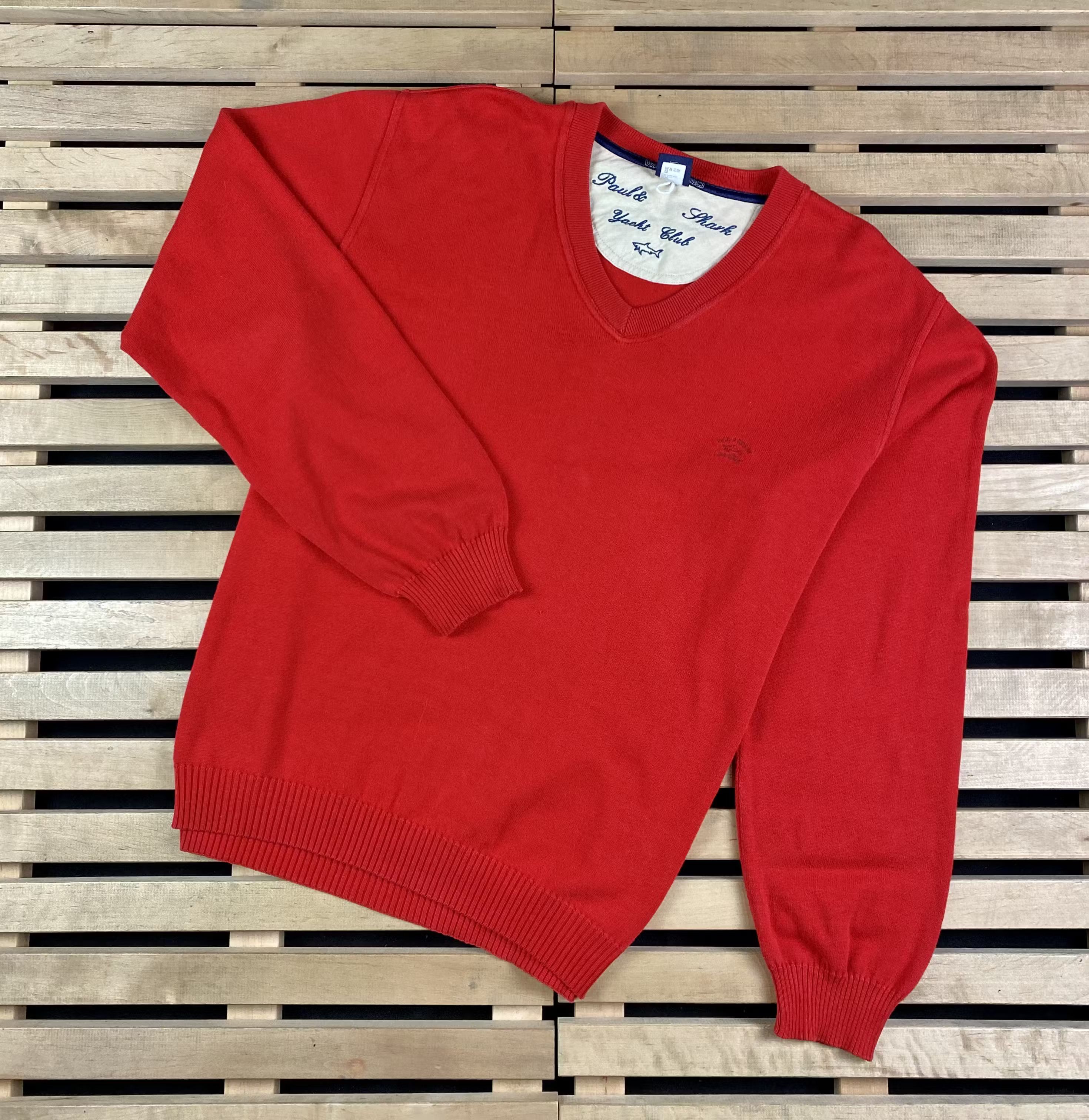 Paul & Shark × Vintage Mens Vintage Sweater Paul&Shark Size L Size US L / EU 52-54 / 3 - 1 Thumbnail