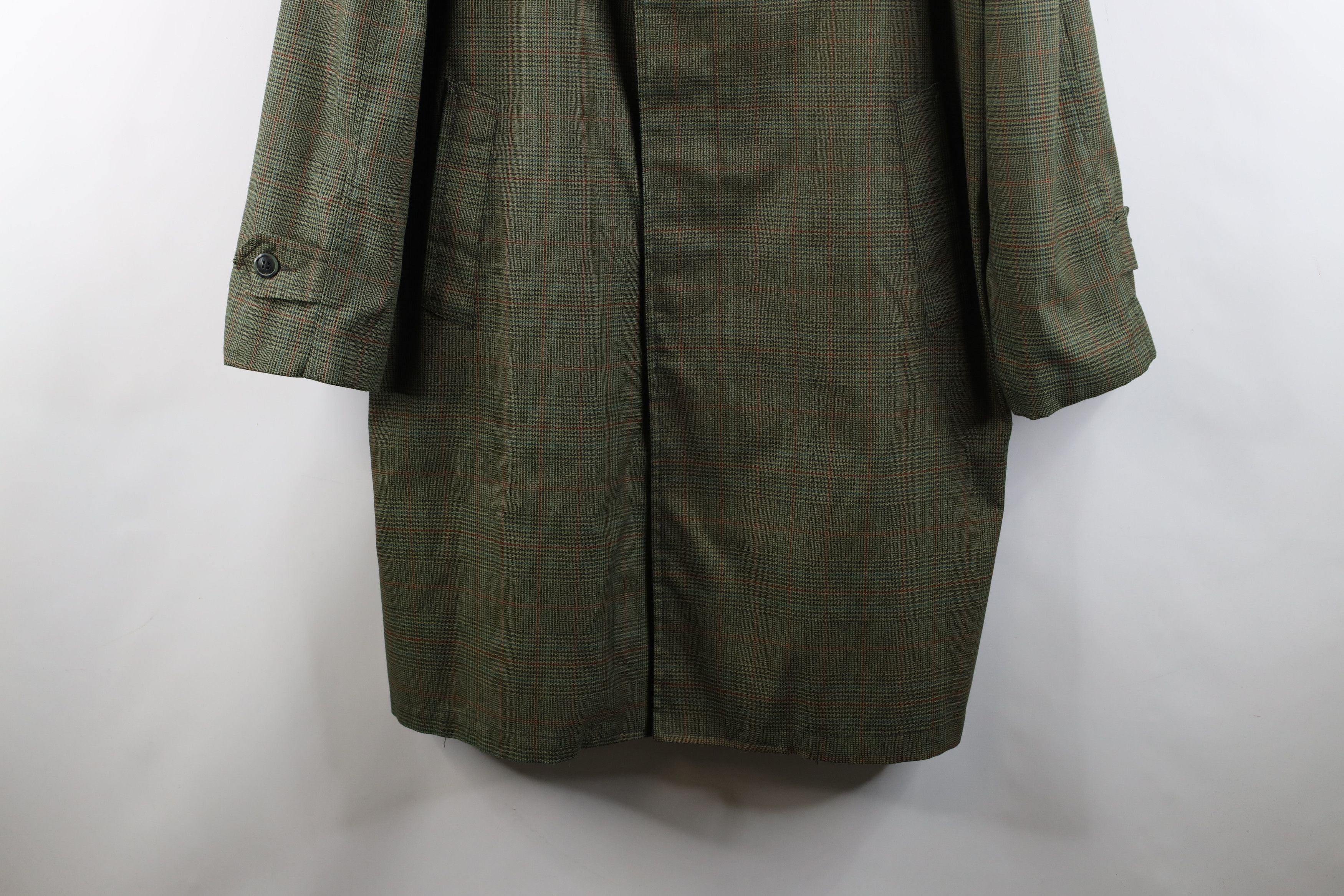 Vintage Vintage 60s 70s Streetwear Button Trench Coat Jacket USA Size US XL / EU 56 / 4 - 3 Thumbnail