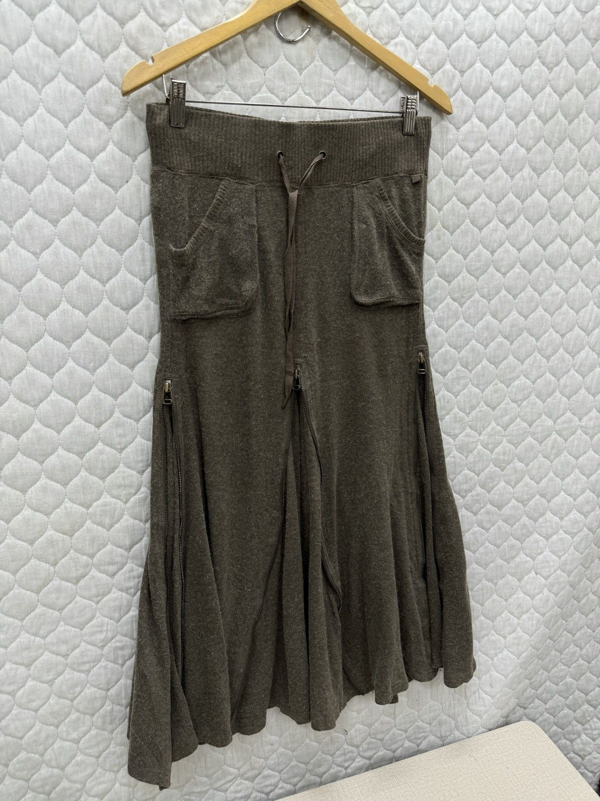 GOA 🔥🔥🔥ARCHIVE GOA MULTI ZIPPER PUNKS SKIRTS Size 30" / US 8 / IT 44 - 2 Thumbnail