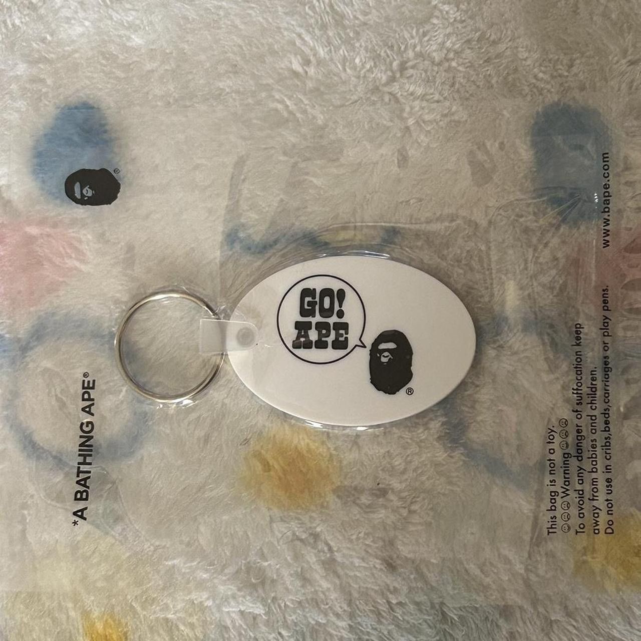 Bape Bape Rubber “Go Ape!” Vintage Keychain Size ONE SIZE - 2 Thumbnail