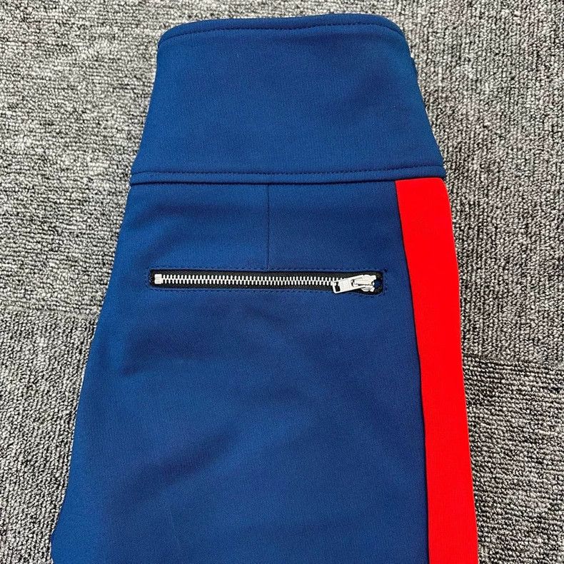 Gucci Gucci Red and blue color matching Weila casual pants 2504-N Size 24" / US 00 / IT 34 - 6 Thumbnail