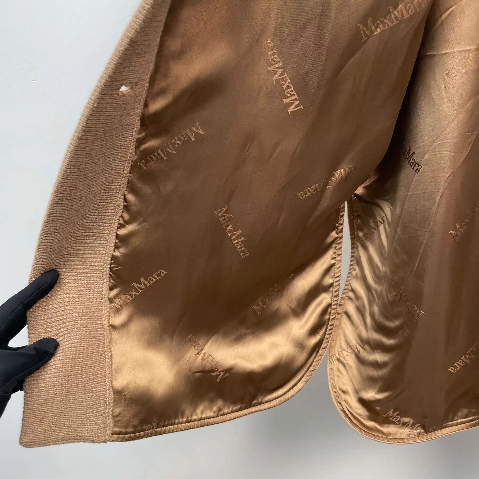 Max Mara MaxMara Camel Wool Coat L 98 New Size L / US 10 / IT 46 - 8 Thumbnail