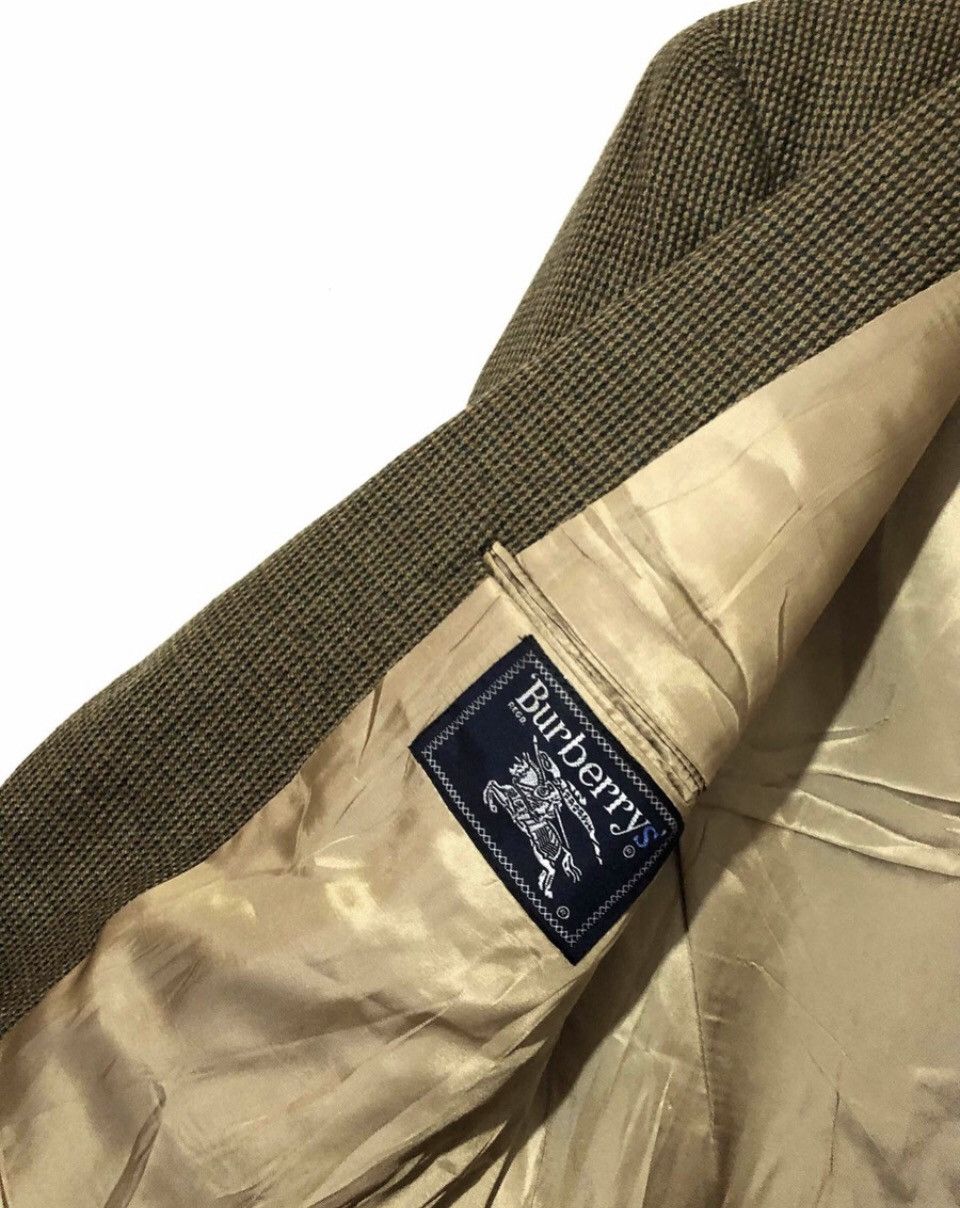 Burberry × Designer × Vintage Vintage Burberry premium wool blazer premium quality Size 40S - 5 Thumbnail