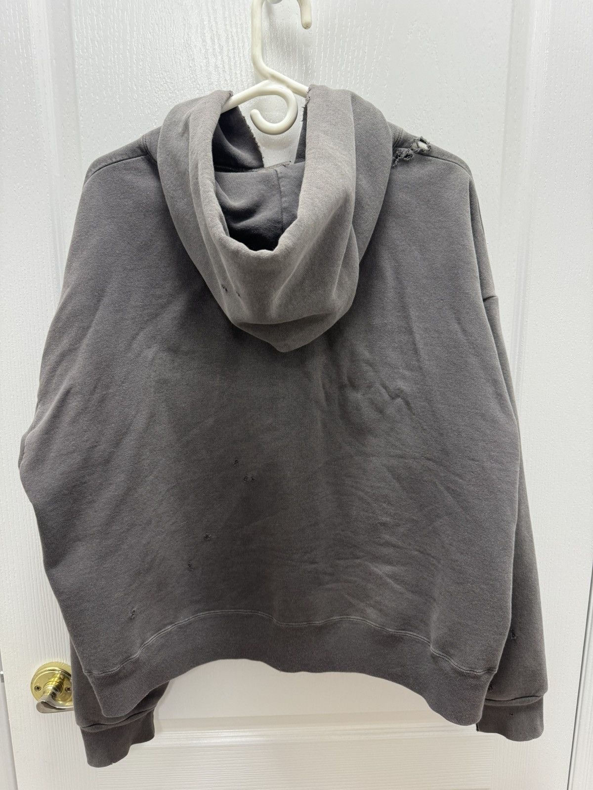 Saint Michael Saint Michael Distressed Zip Hoodie Size US XL / EU 56 / 4 - 3 Thumbnail