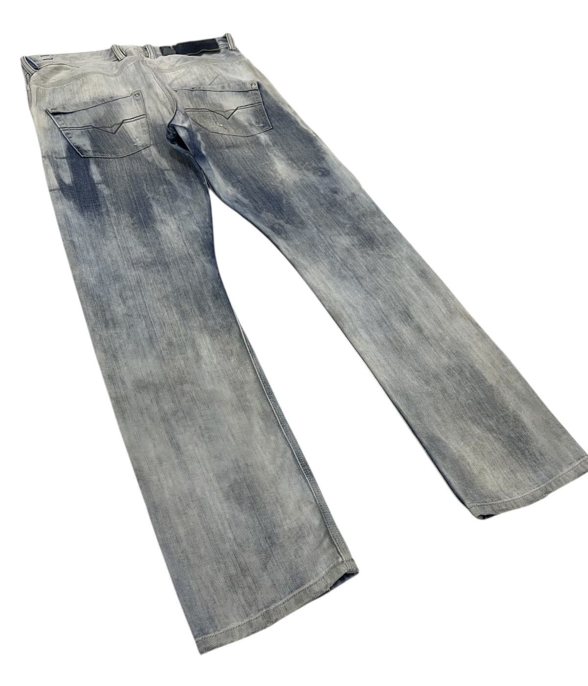 Diesel Vintage Diesel Acid Wash Lampo Zipper Size US 31 - 3 Thumbnail