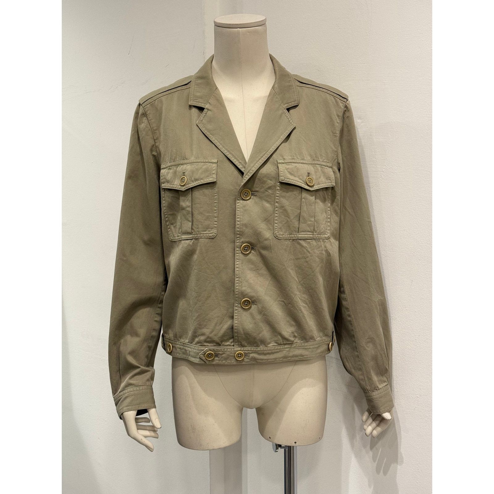 Dries Van Noten 2000s Dries Van Noten cropped military jacket -new with tags Size M / US 6-8 / IT 42-44 - 2 Thumbnail