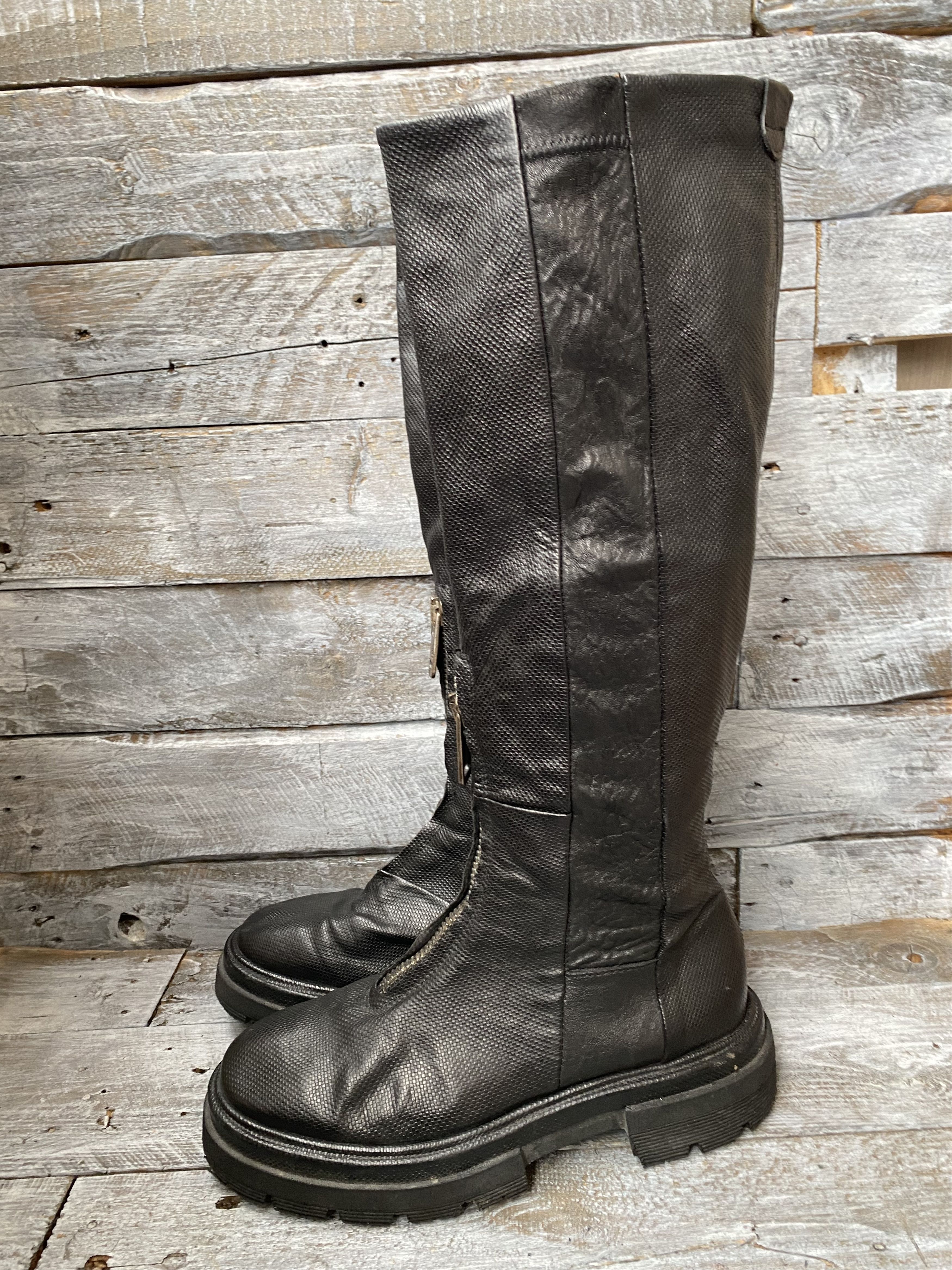 A.S.98 As 98 grunge long riding boots sz 39 Size US 9 / IT 39 - 5 Thumbnail