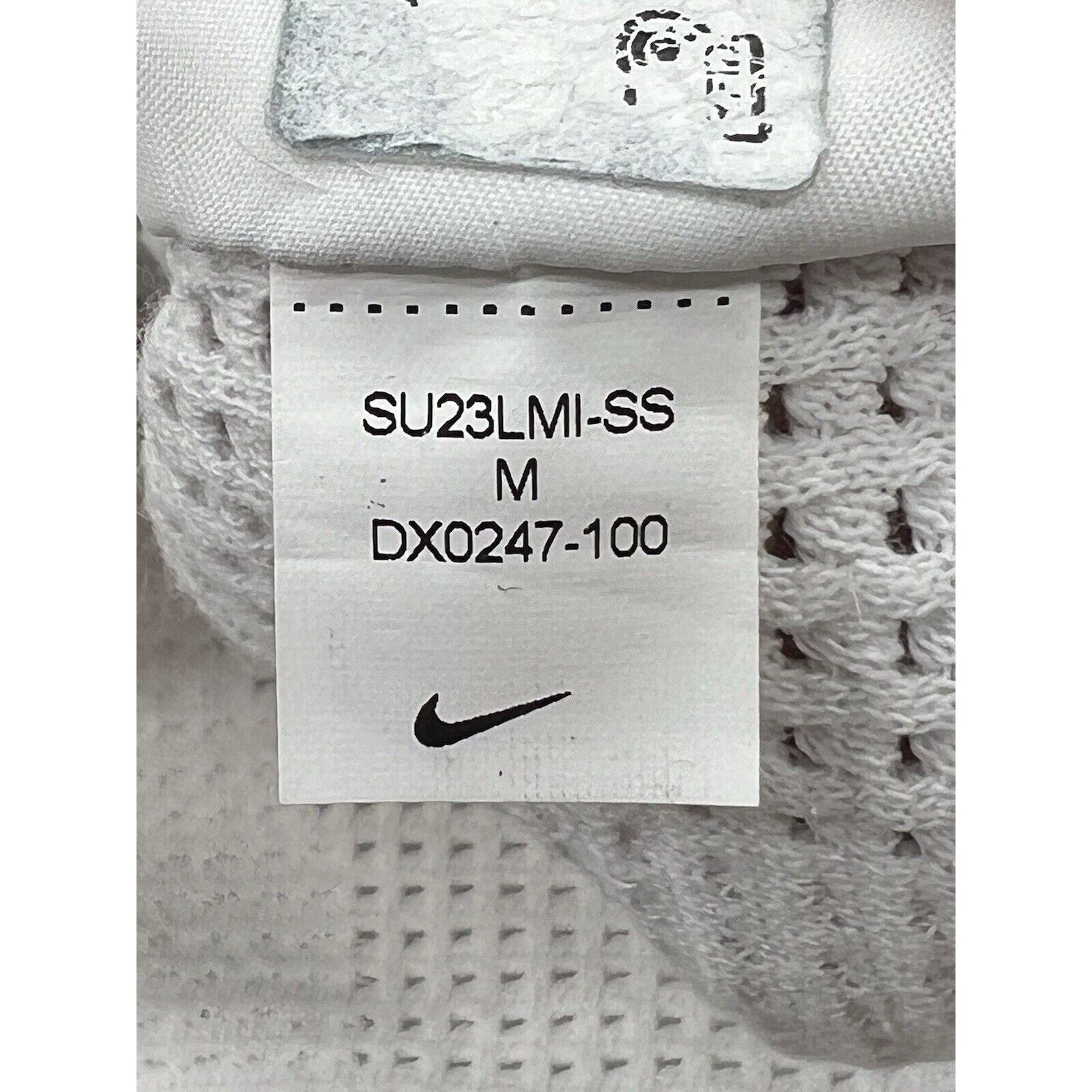 Nike Nike Tech Pack Knit Sleeveless Top White DX0247 Size Medium Size US M / EU 48-50 / 2 - 4 Thumbnail