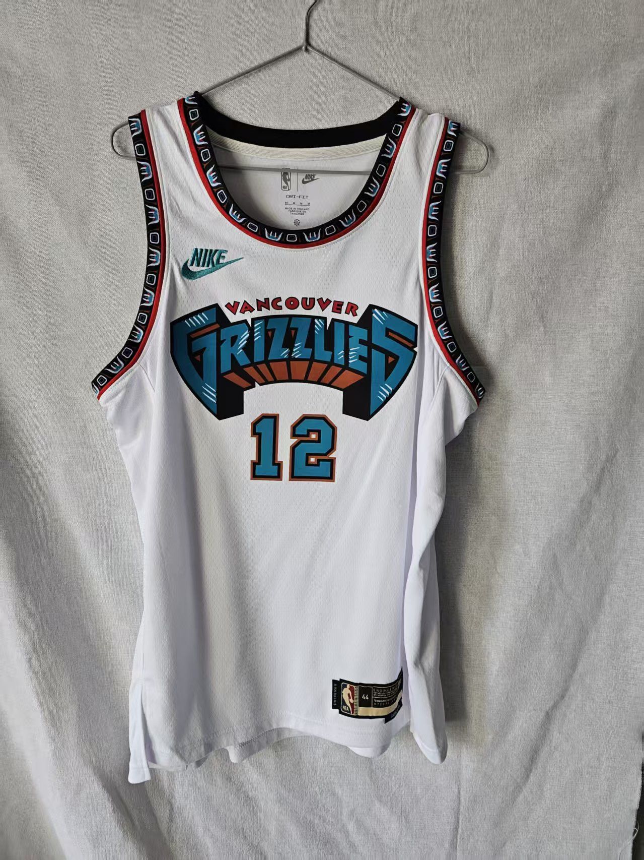 NBA Memphis Grizzlies #12 Ja Morant Jersey Home Size US M / EU 48-50 / 2 - 1 Thumbnail