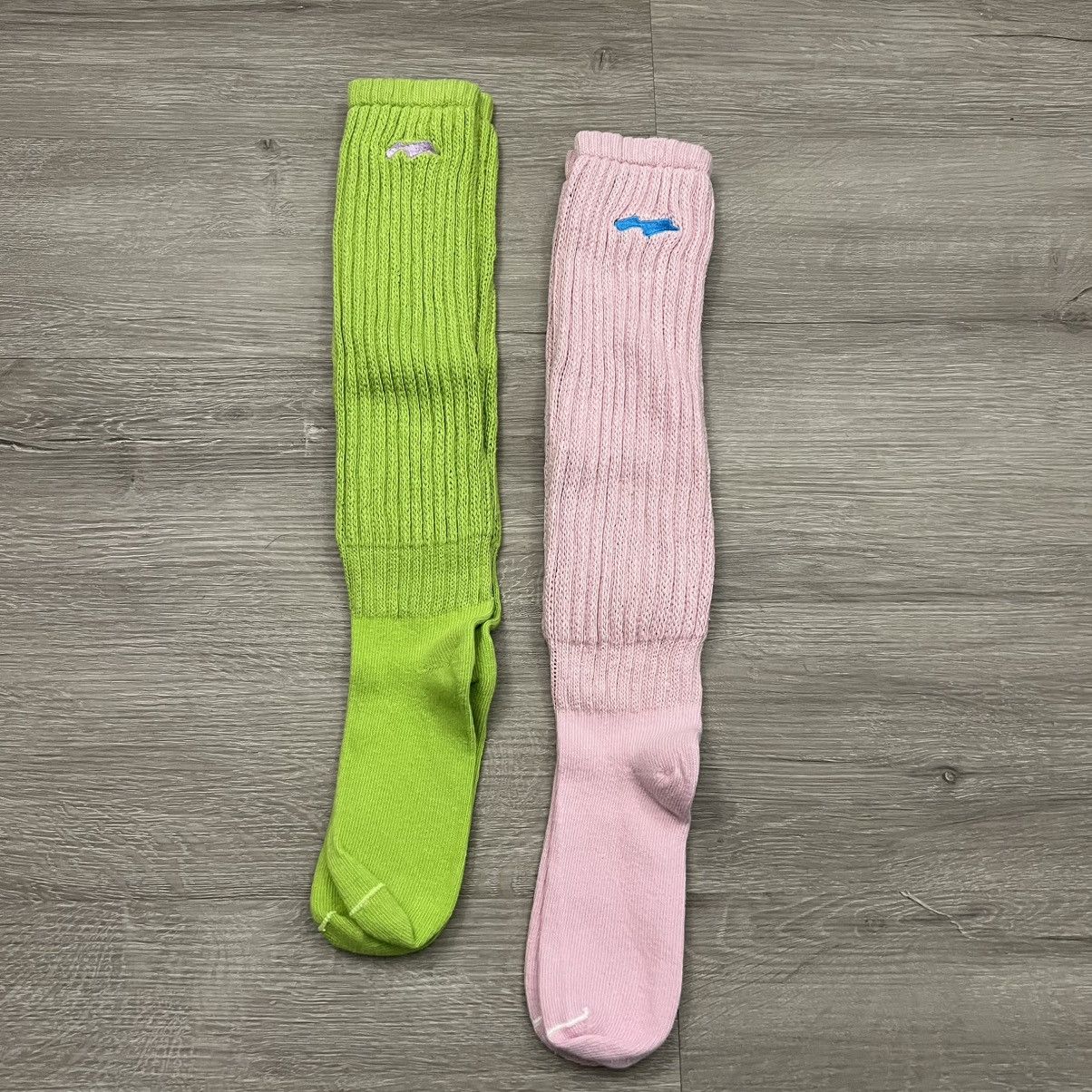 SKYLRK Justin Bieber SKYLRK Slouchy Socks Size ONE SIZE - 6 Thumbnail